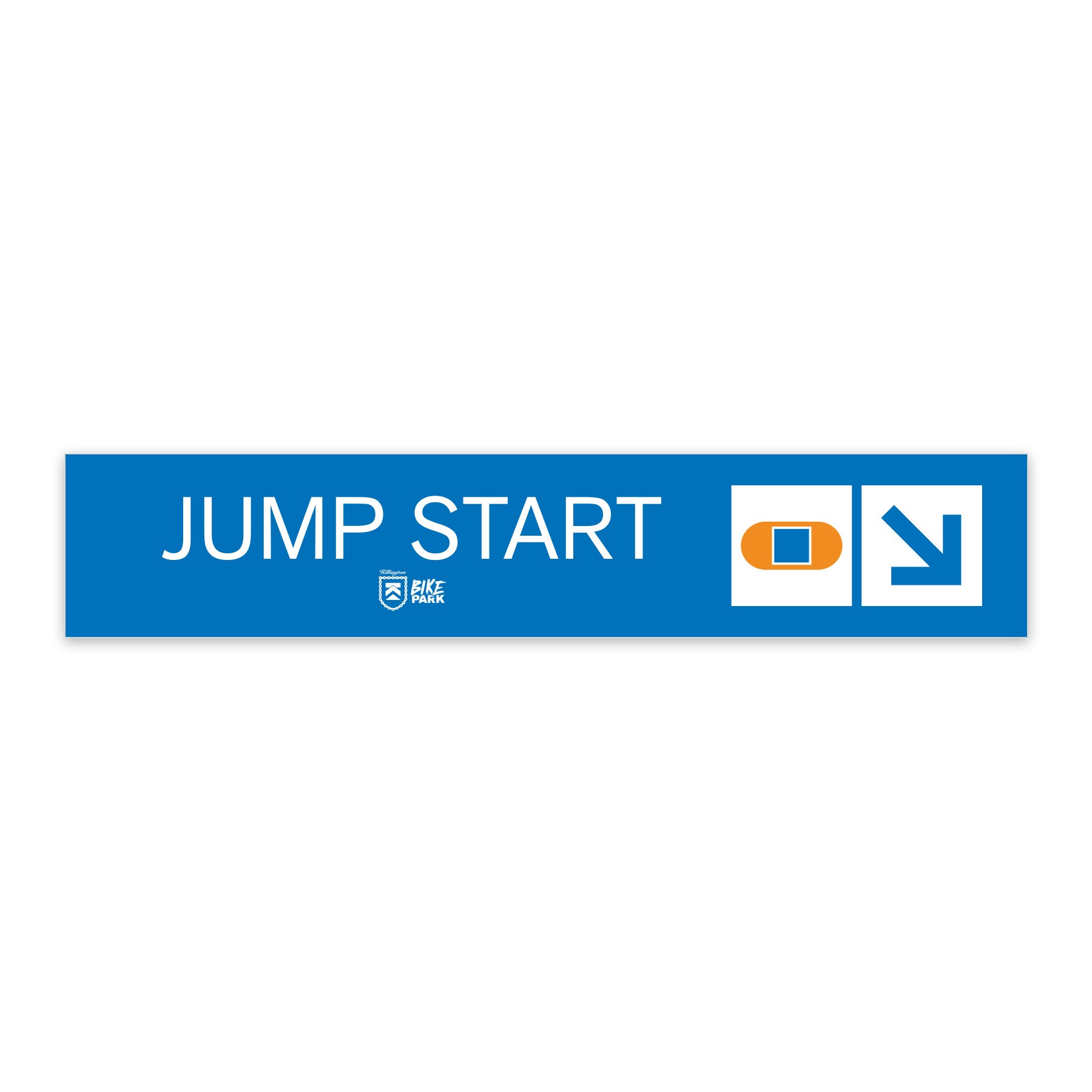 Killington Bike Park MINI Metal Trail Signs-Jump Start-Killington Sports