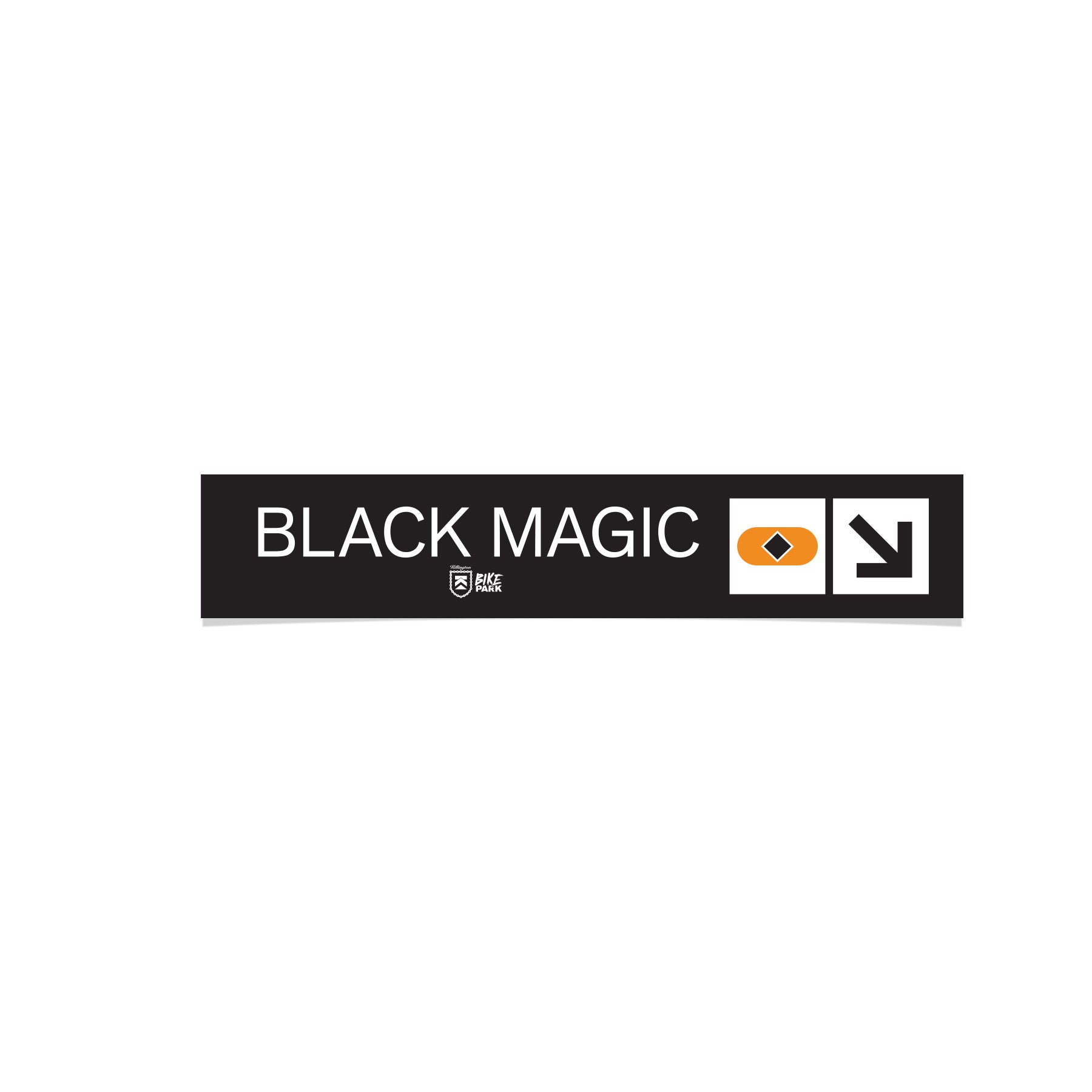 Killington Bike Park PeelGood Stickers-Black Magic-Killington Sports