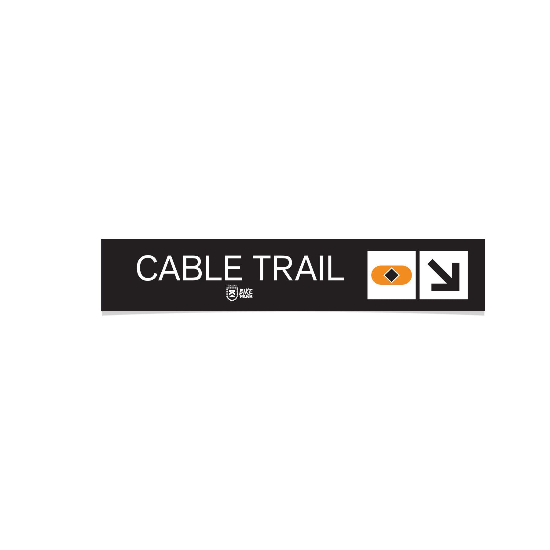 Killington Bike Park PeelGood Stickers-Cable Trail-Killington Sports