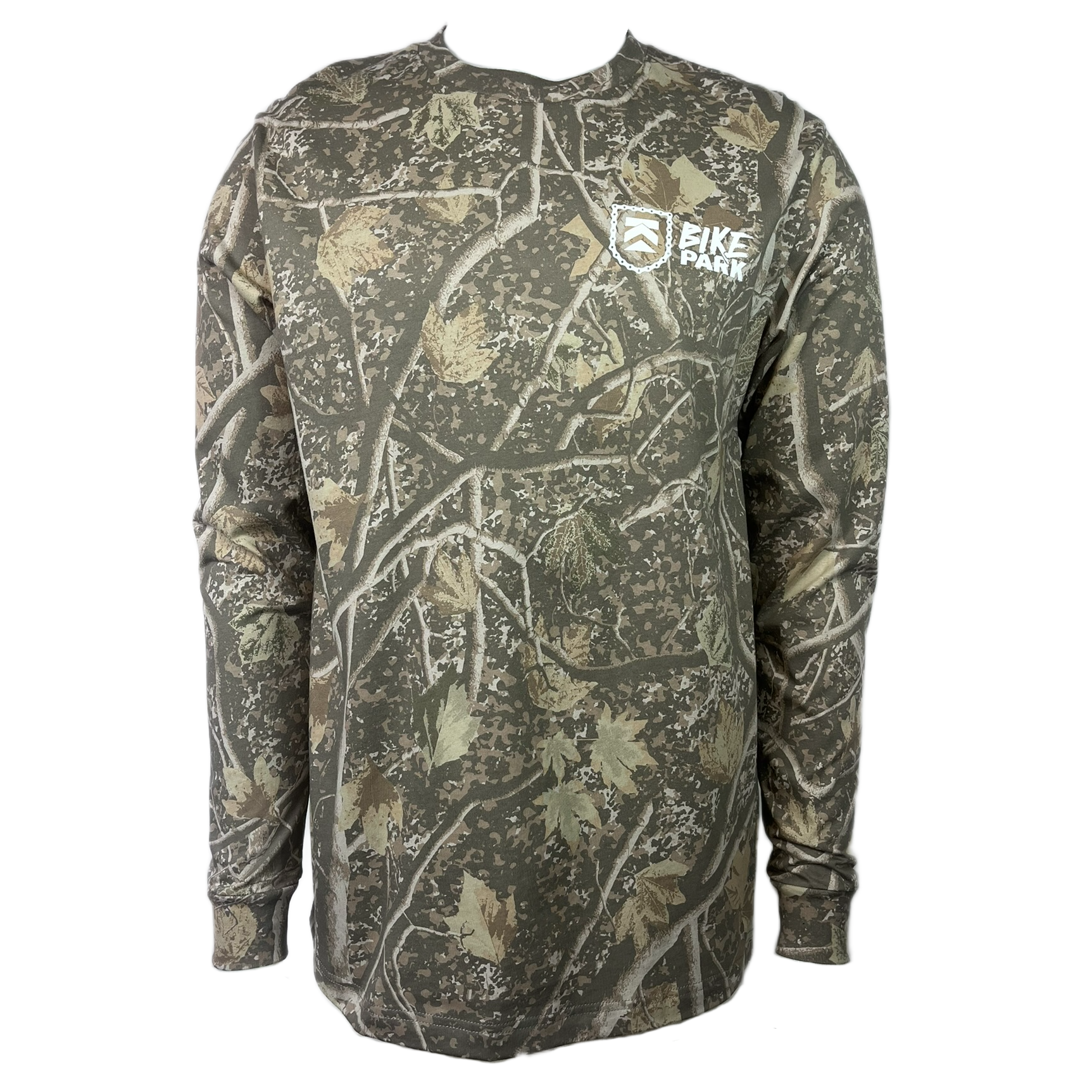 Killington Bike Park Premium Long Sleeve Tee-Deadwood Tree Camo-Killington Sports
