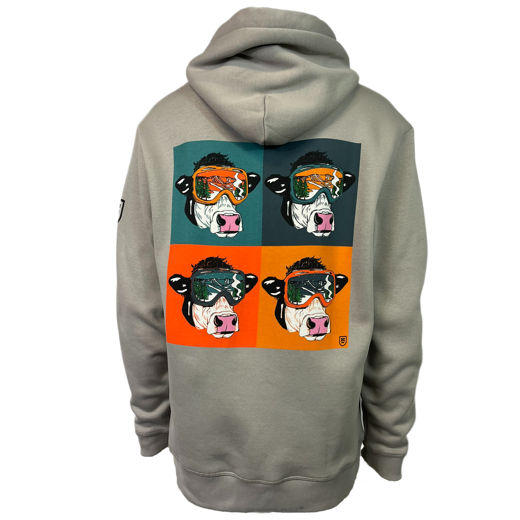 Killington Cow Quadrant Hoodie-Killington Sports