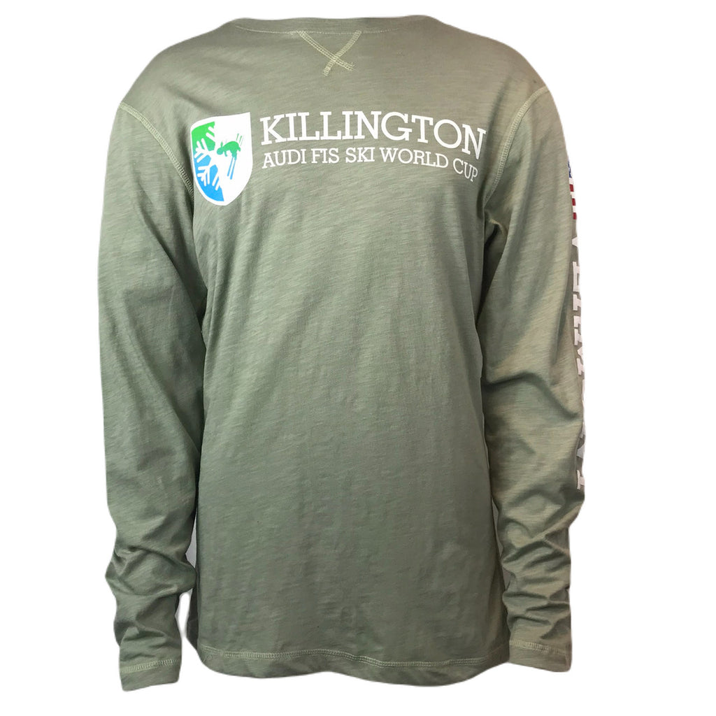 Killington Cup Logo Slub Long Sleeve Crew TShirt-S-Killington Sports