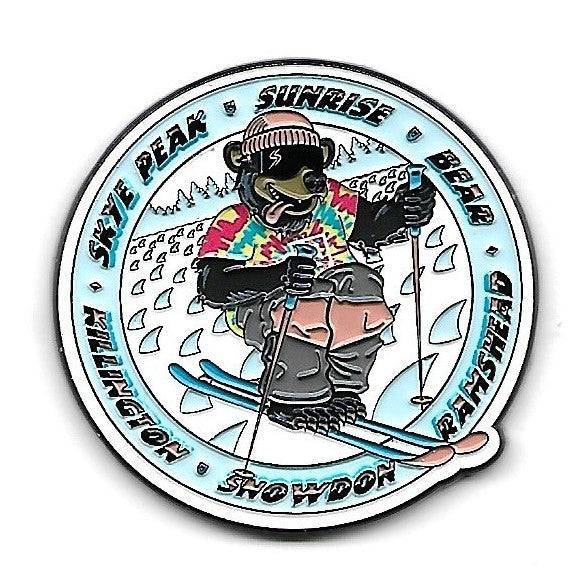 Killington Enamel Magnets-Bumpy Bear-Killington Sports