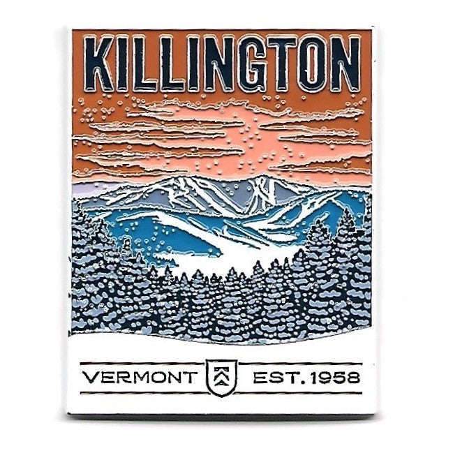 Killington Enamel Magnets-Sunset Valley-Killington Sports