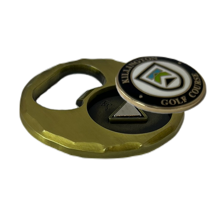 Killington Golf Course Logo Forged Coin/Bottle Opener-Killington Sports