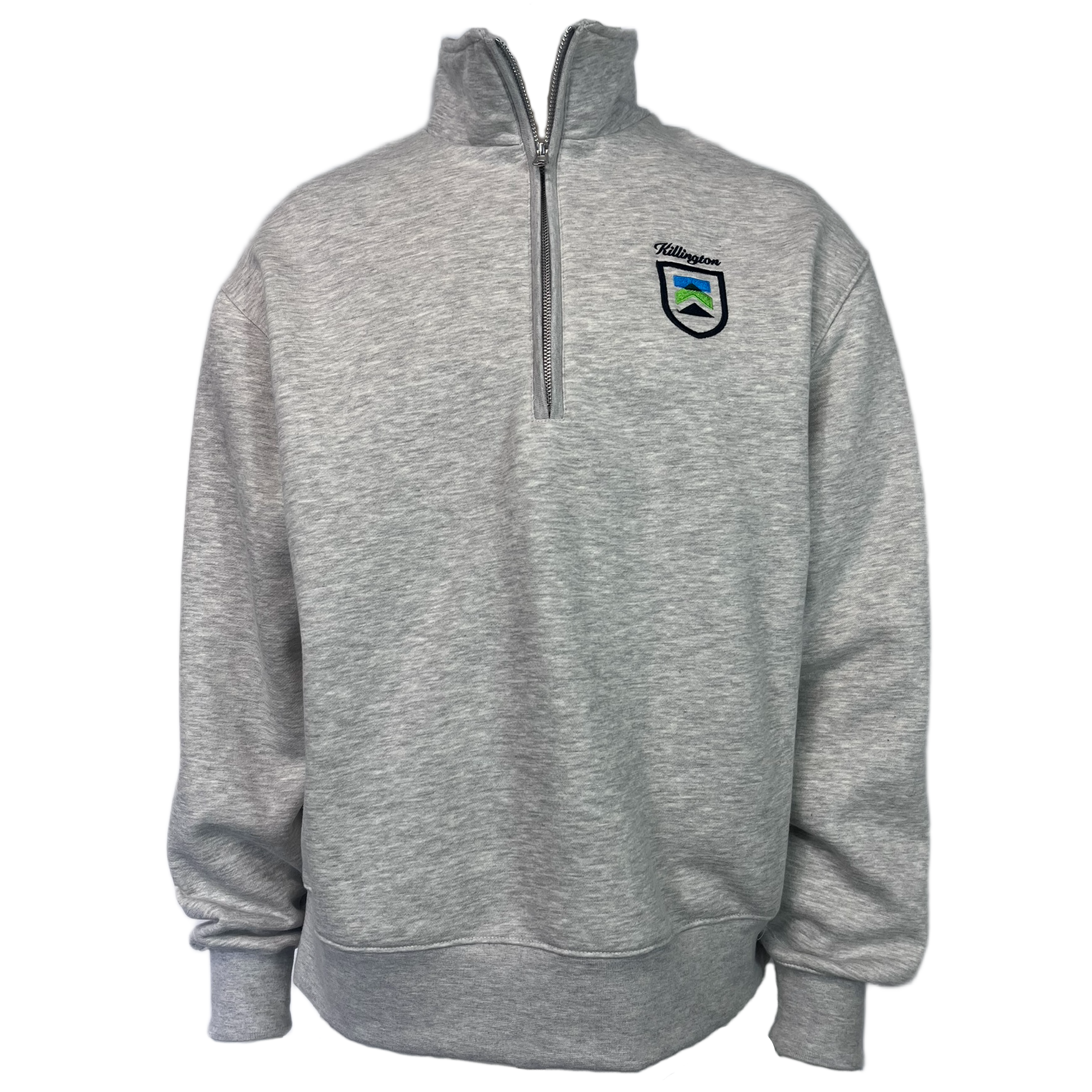 Killington Half Zip Pullover-Vintage Heather Grey-Killington Sports