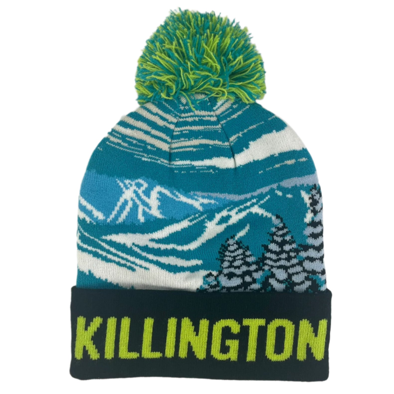 Killington Idyllic Killington Jacquard Pom Beanie-Multi-Killington Sports
