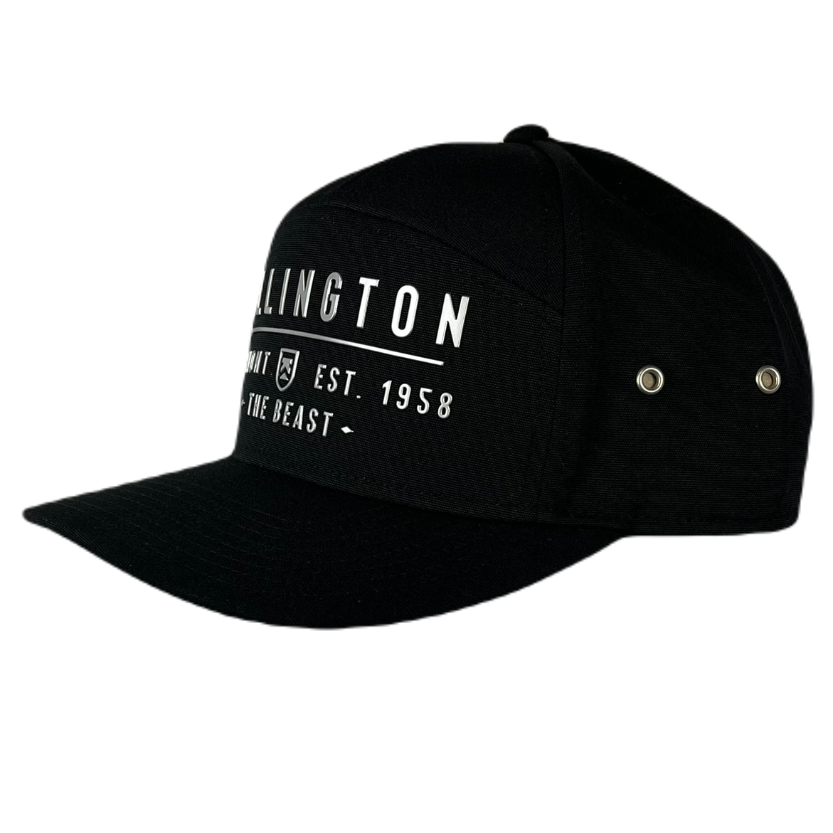 Killington Logo 1958 7P Cap-Black-Killington Sports