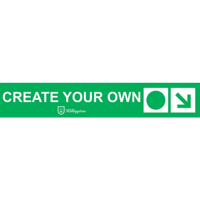 Killington Logo Create Your Own Custom Trail Sign-Killington Logo-Green Circle-Regular Trail-Killington Sports
