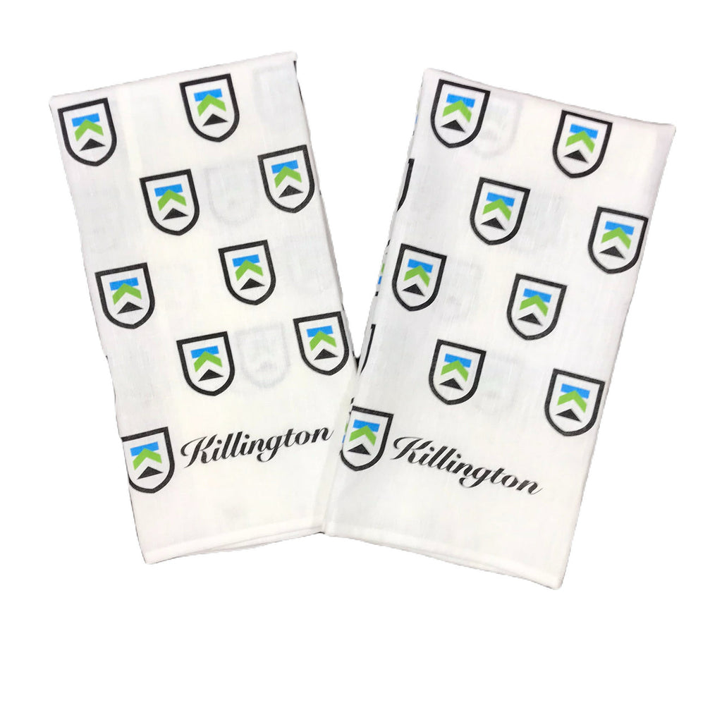 Killington Logo Kitchen Tea Towels - set of 2-Killington Sports
