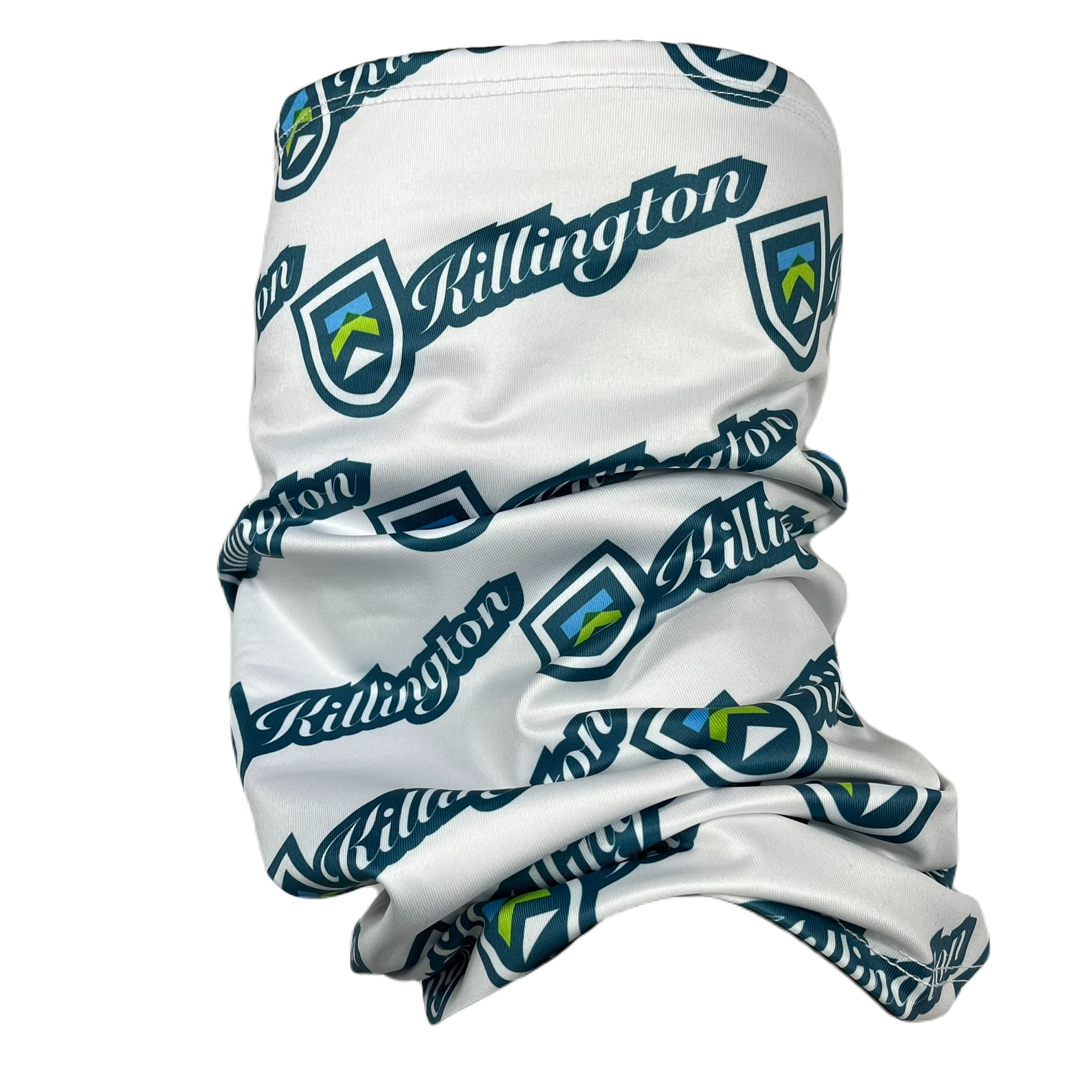Killington Logo Therma Tube Neck Warmer-Logo Repeat Light Gray-Killington Sports