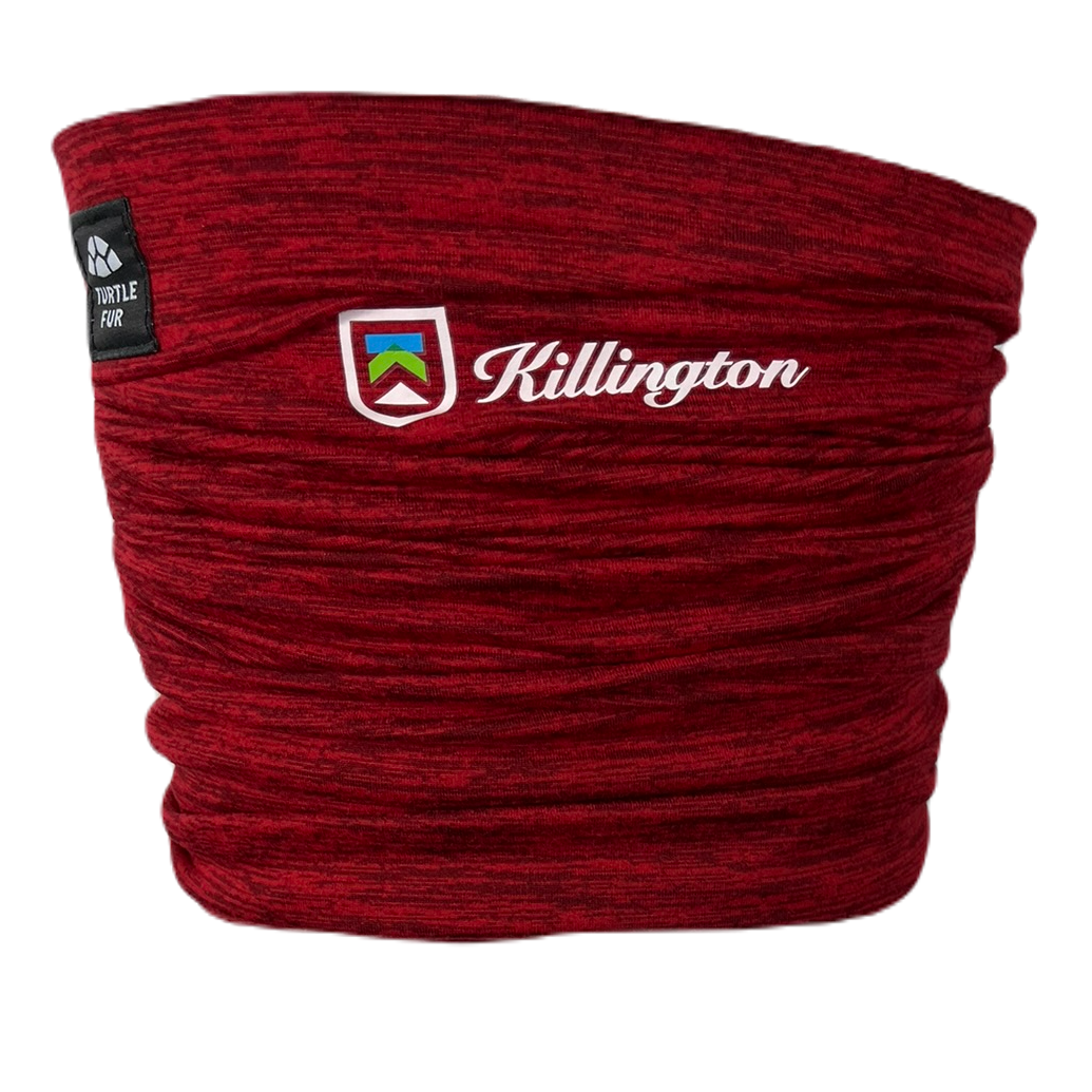 Killington Logo Turtle Fur Comfort Shell™ Stria Totally Tubular™-Red Sky-Killington Sports