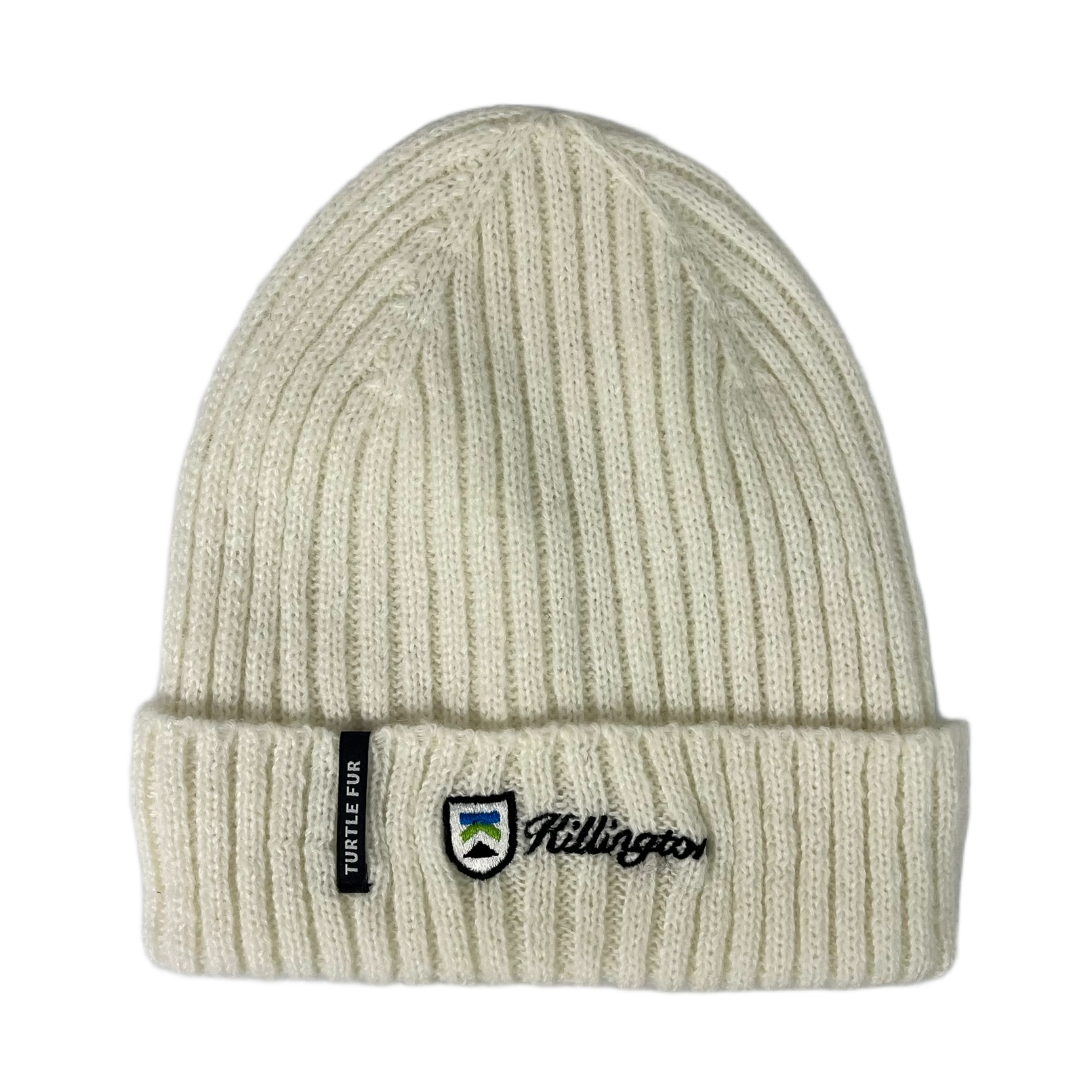 Killington Logo Turtle Fur Killington Clara Recycled Clara Beanie-White-Killington Sports
