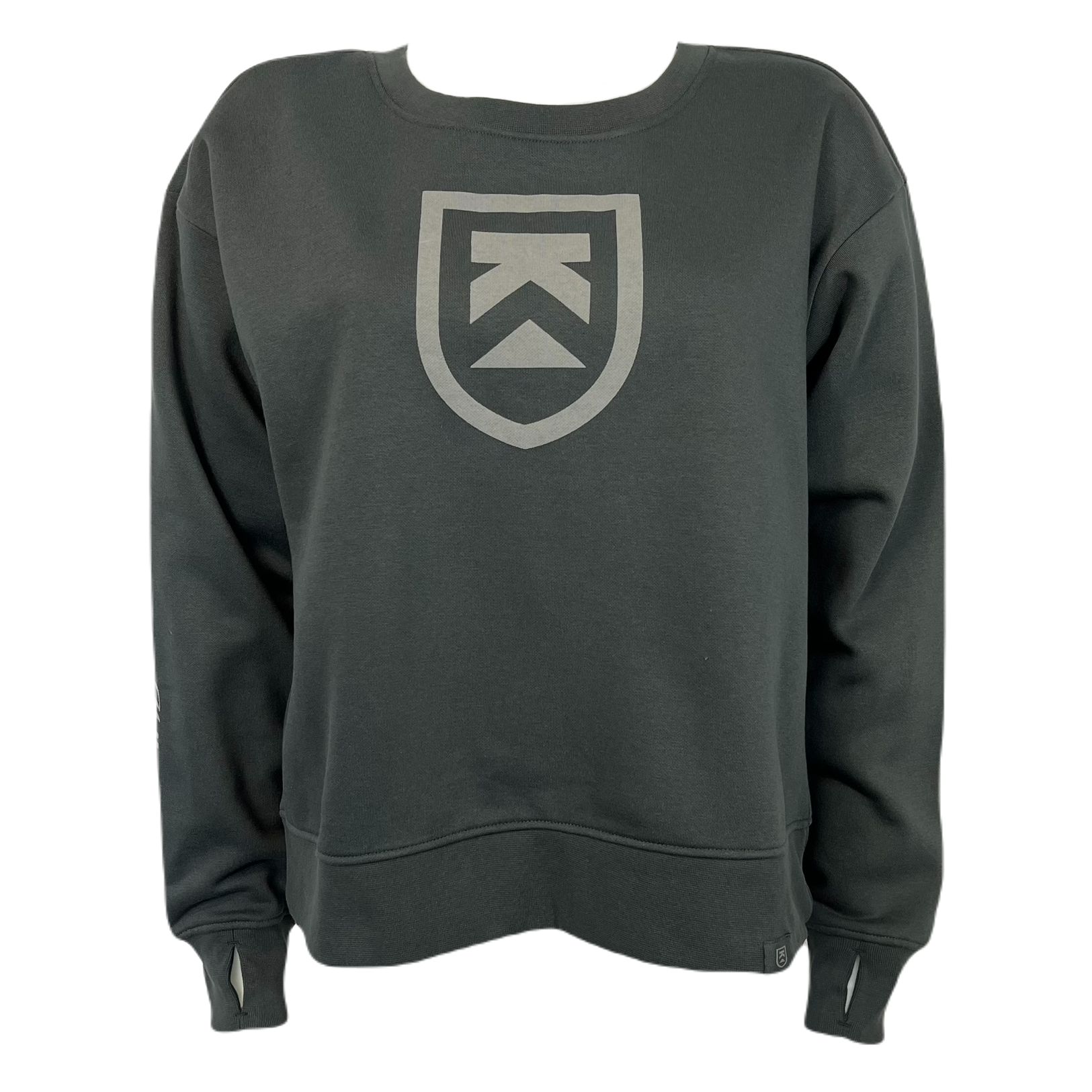 Killington Logo Women's Jumbo Shield Crop Crew-Killington Sports