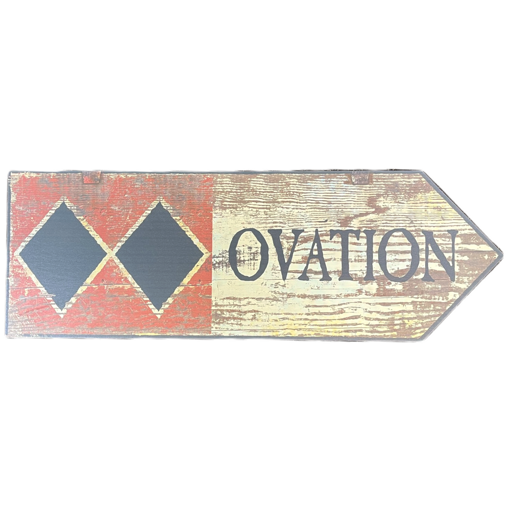 Killington Logo Wooden Trail Sign-Ovation-Killington Sports
