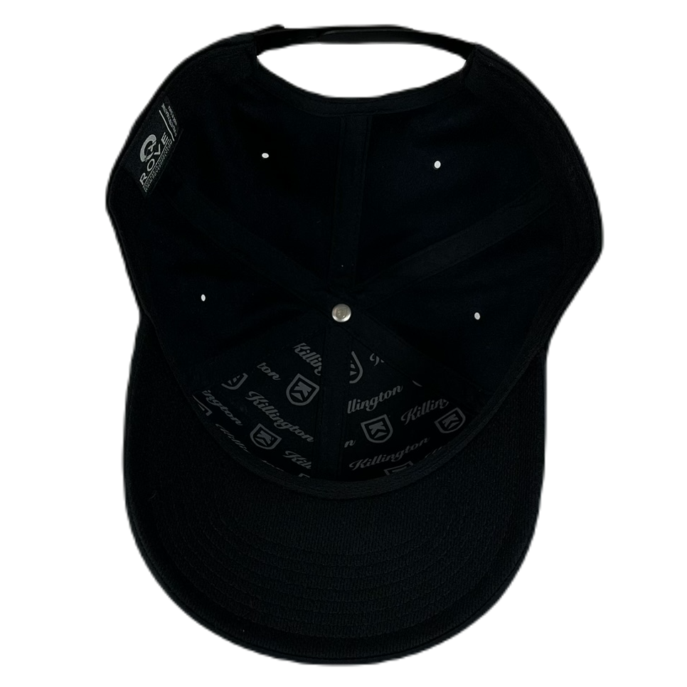Killington Logo Wordmark Hat-Black-Killington Sports