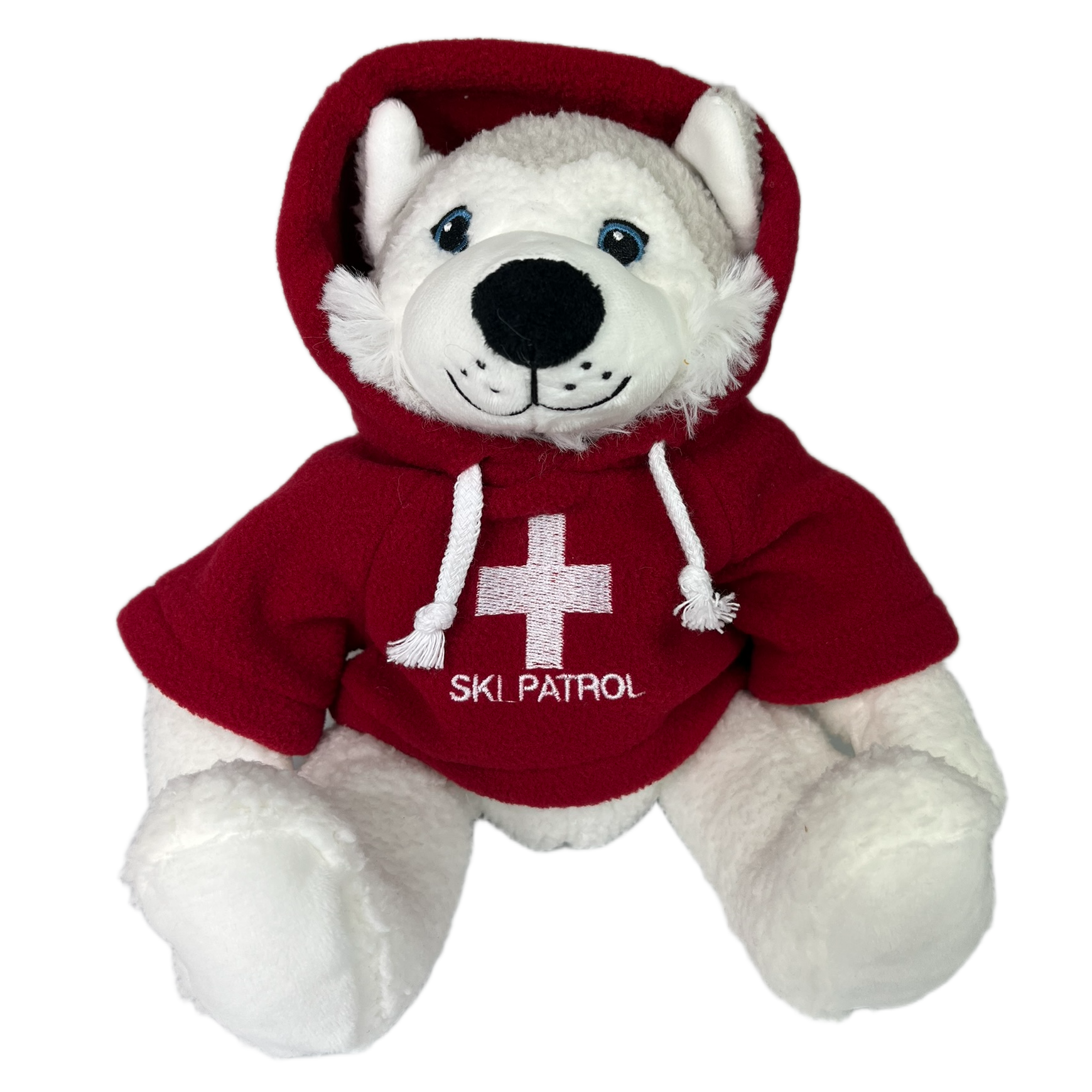 Killington & Pico Ski Patrol 10" Curly Critter Grey Husky-Killington Sports