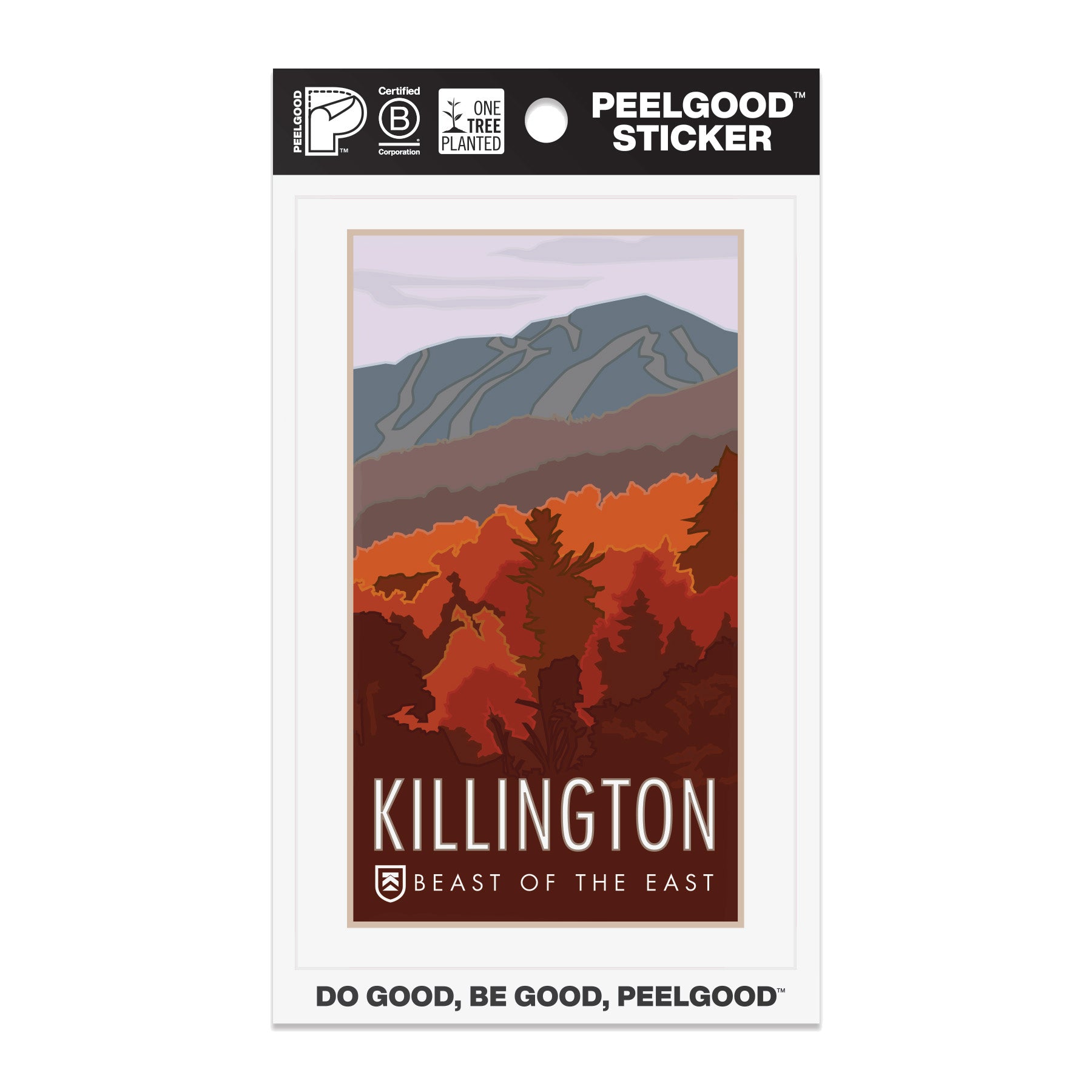 Killington Seasons PeelGood Stickers-Killington Sports