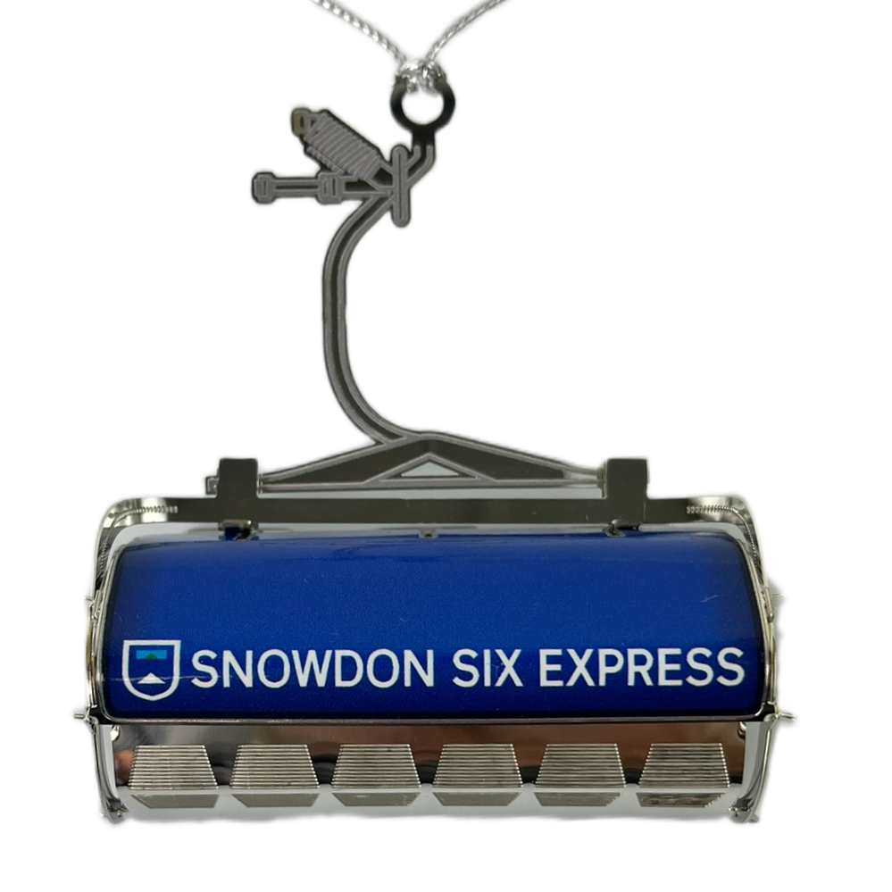 Killington Snowdon 6 Express Ornament-Killington Sports