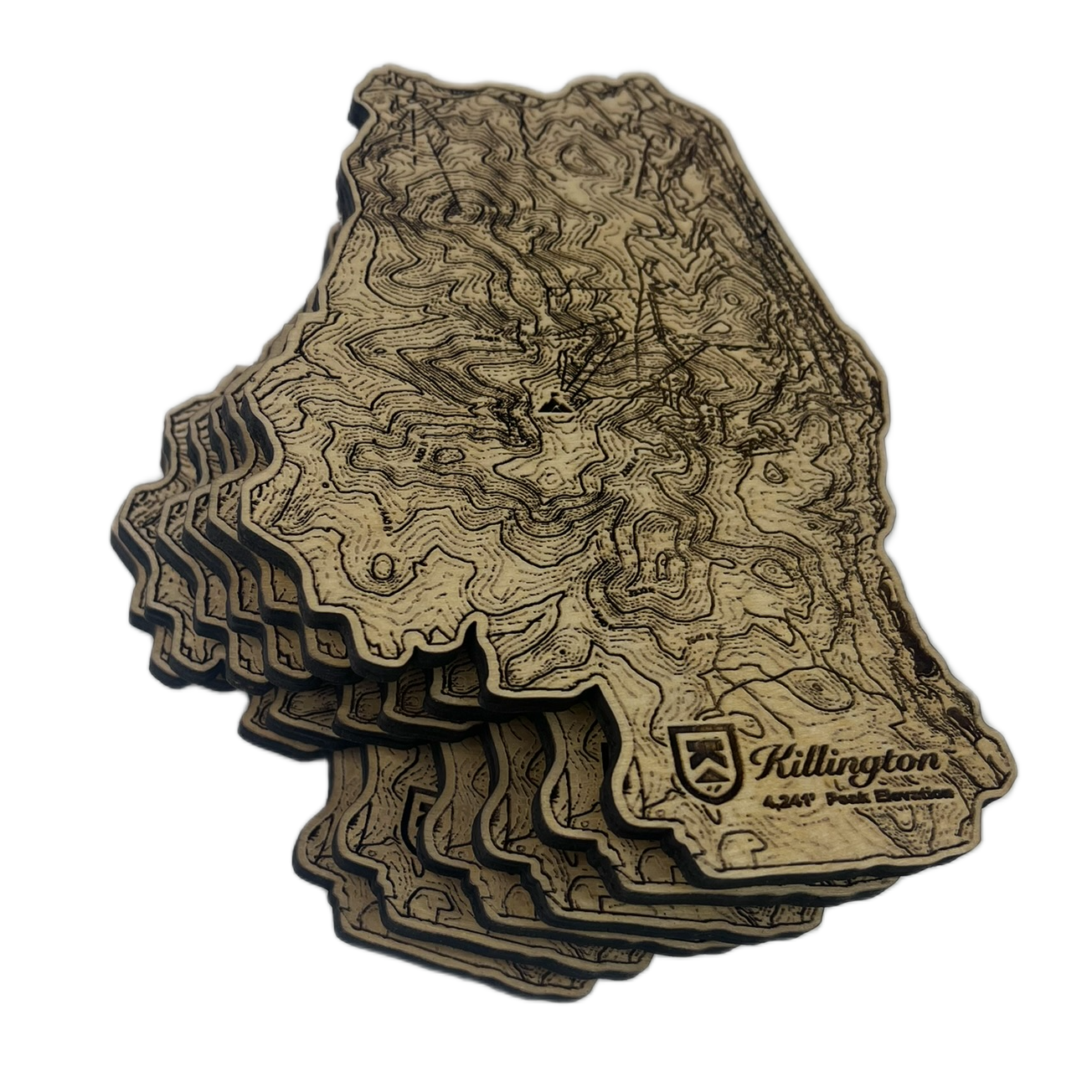Killington Topo Coaster Set-Killington Sports