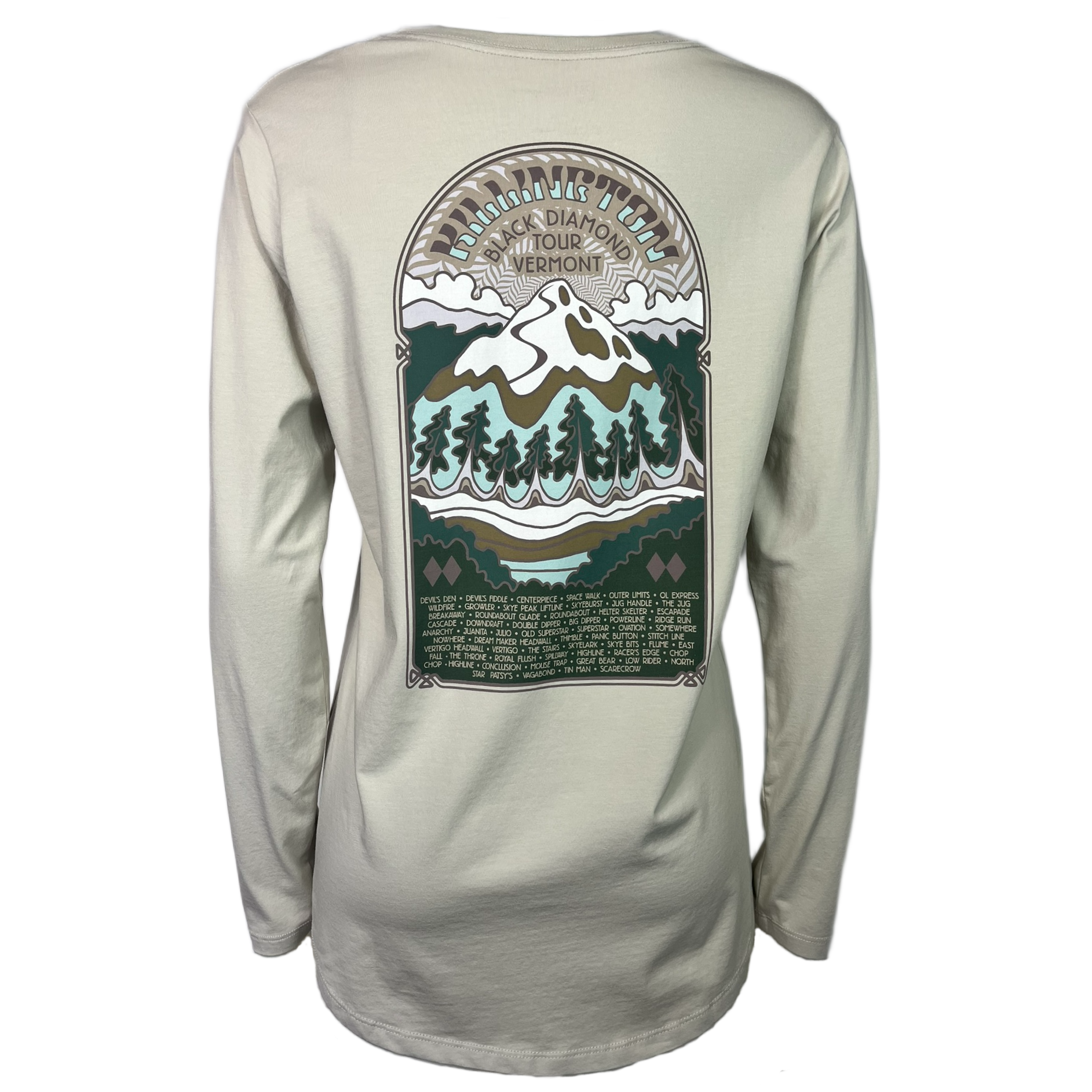 Killington Women's Black Diamond Tour Long Sleeve Tee-Killington Sports