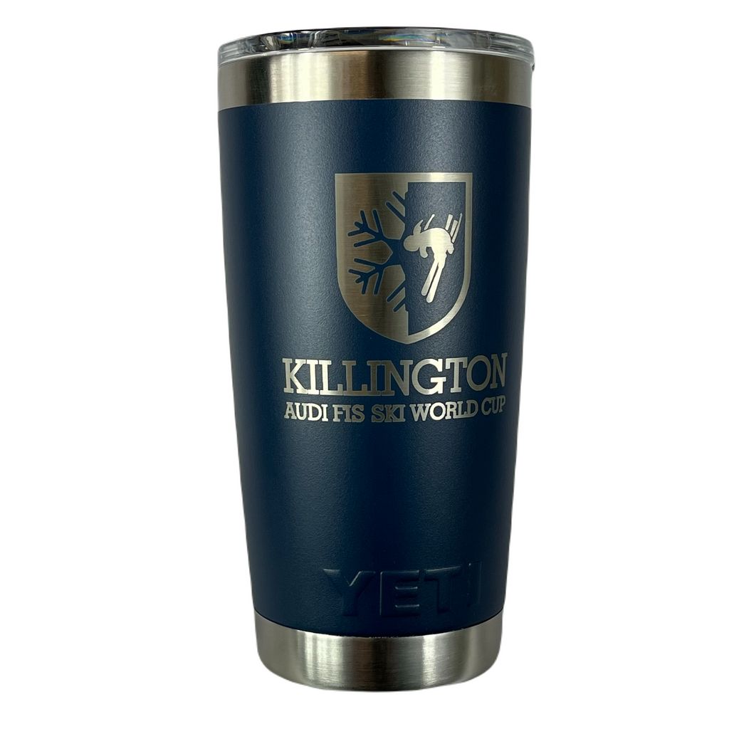Killington World Cup Yeti Rambler® 20 oz Tumbler with Magslider™ Lid-Navy-Killington Sports