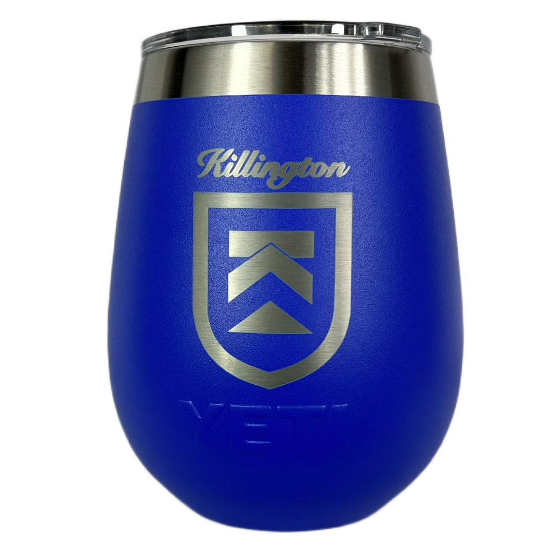 Killington Yeti Rambler® 10 oz Wine Tumbler W/ Magslider Lid-Ultra Marine Violet-Killington Sports
