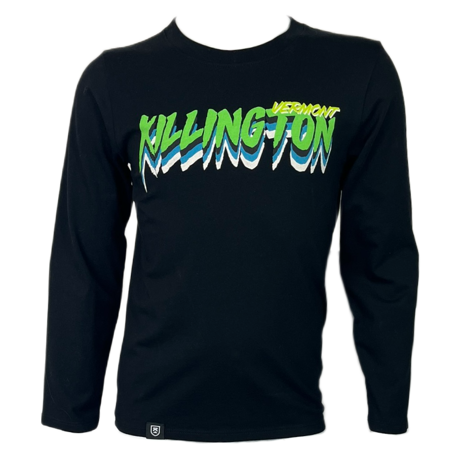 Killington Youth Beast Skis the East Long Sleeve Tee-Killington Sports