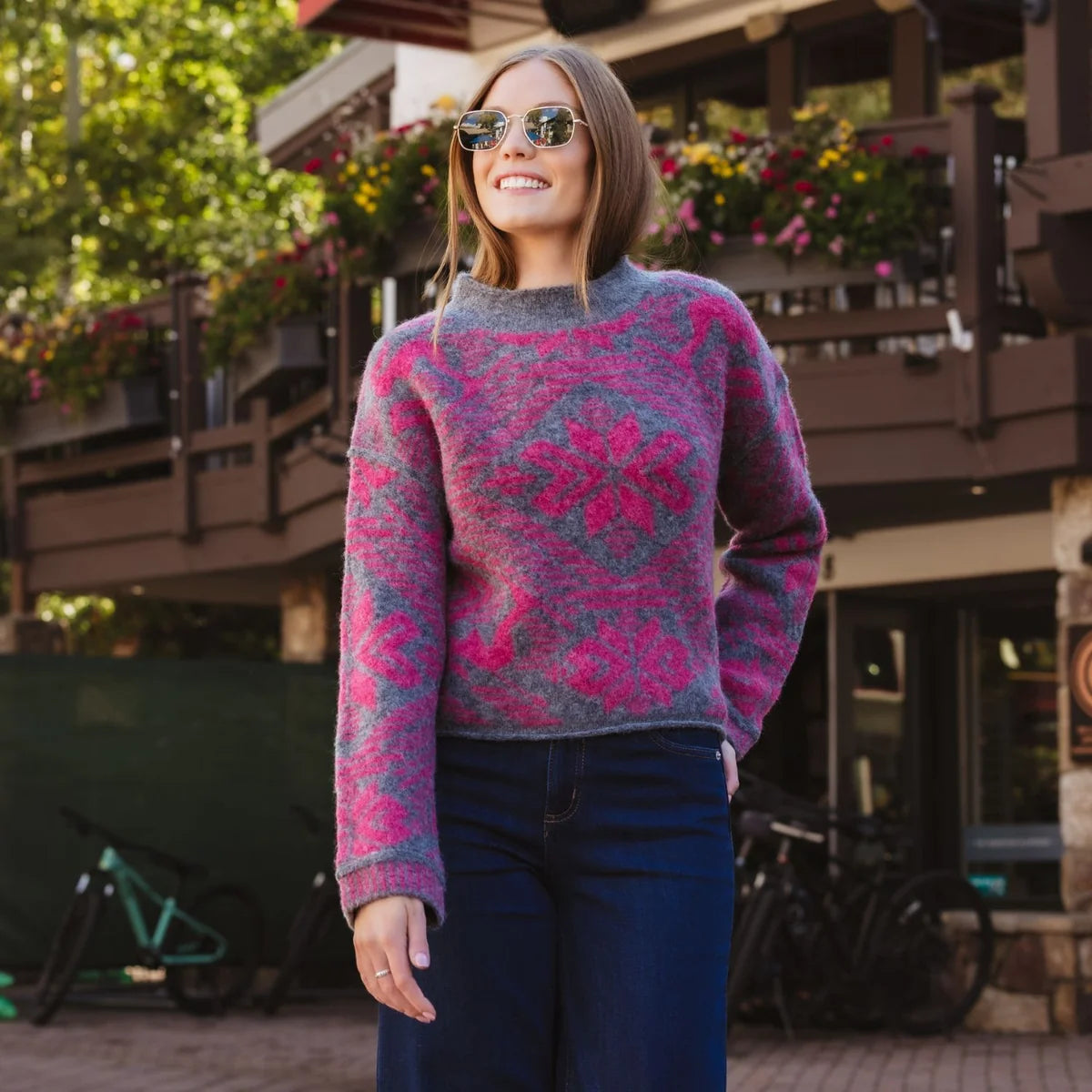 Krimson Klover Women's Elowen Mock Neck Sweater-Killington Sports