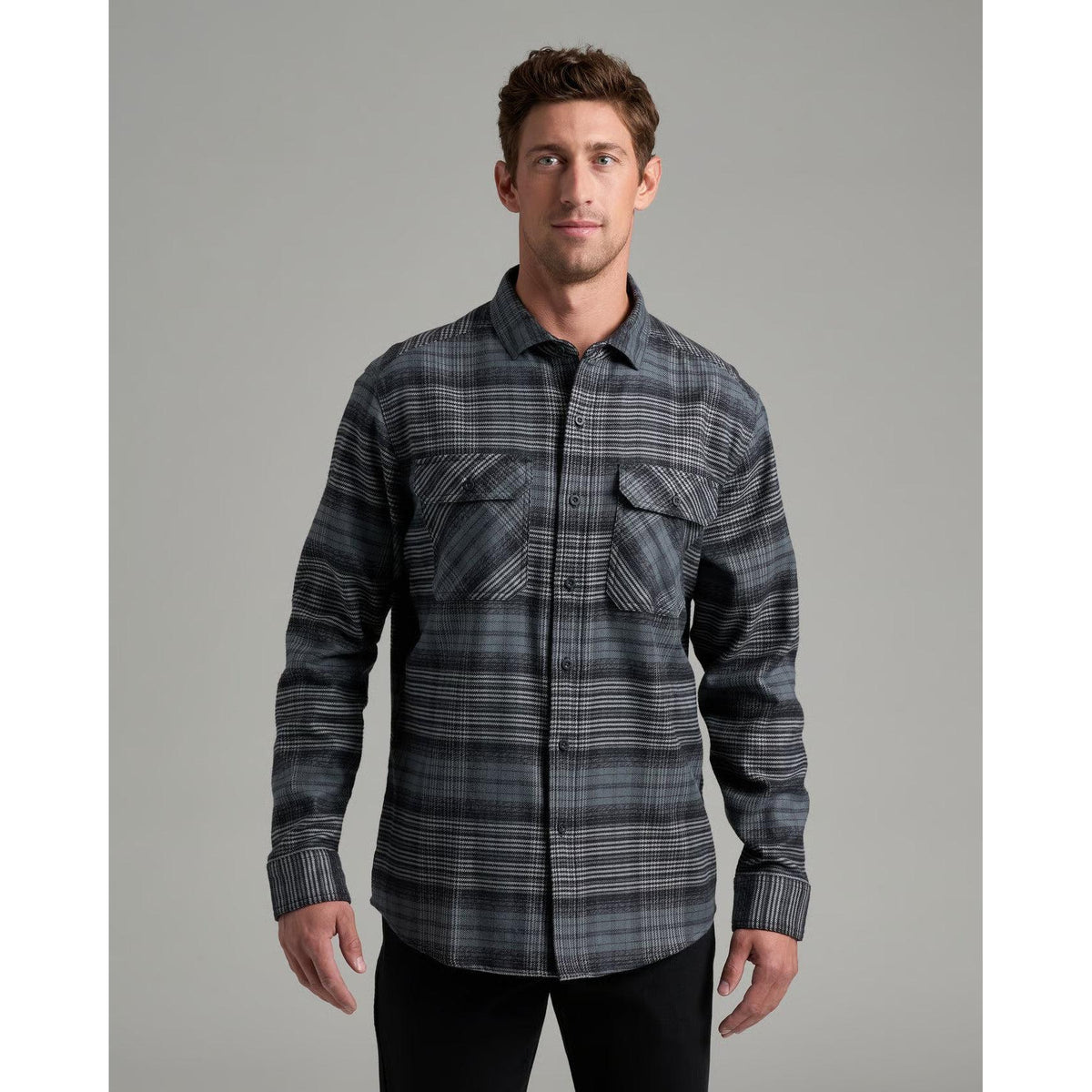 Kuhl Men's Rydr™ Flannel-Smokey Slate-Killington Sports