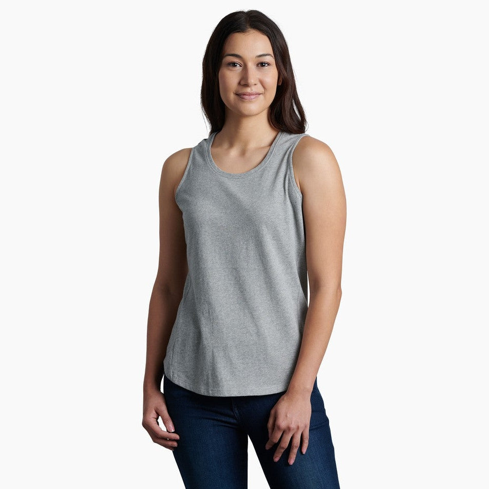 Kuhl Women's Bravada Tank-Heather Grey-Killington Sports