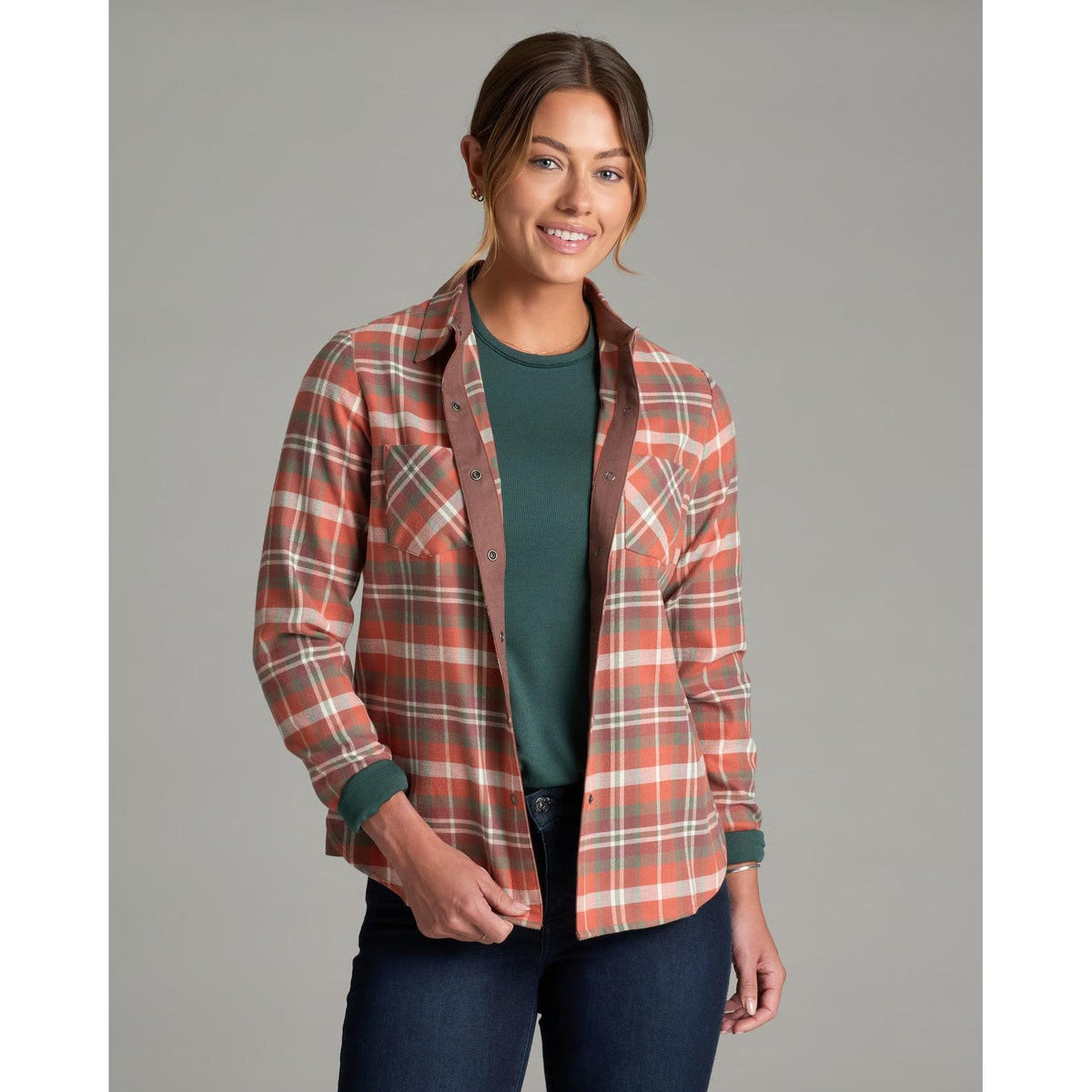 Kuhl Women's Darcy Flannel-Redwood-Killington Sports