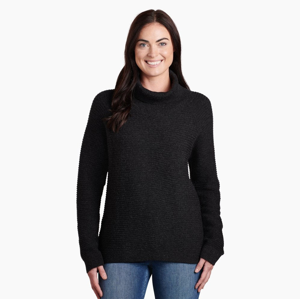 Kuhl Women's Solace Sweater-Black-Killington Sports
