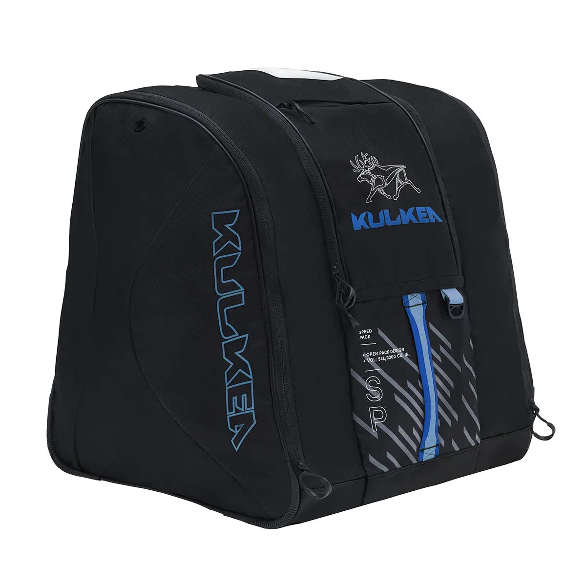 Kulkea Speed Pack Boot Bag-Eco Black/Blue-Killington Sports