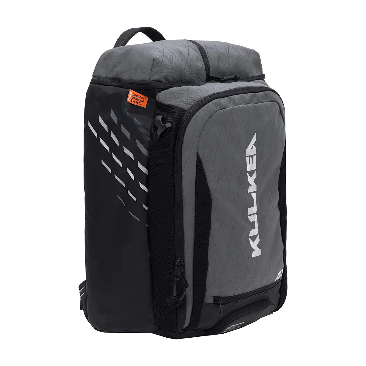 Kulkea Thermal Kart Heated Ski Boot Bag-Diamond Grey/Black/White-Killington Sports
