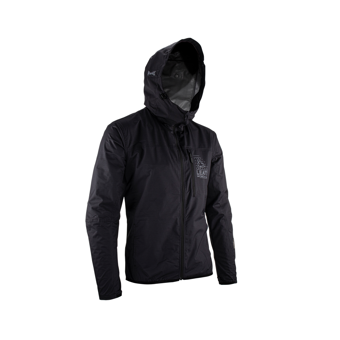 Leatt Junior's Jacket MTB HydraDri 2.0 Raincoat-Black-Killington Sports