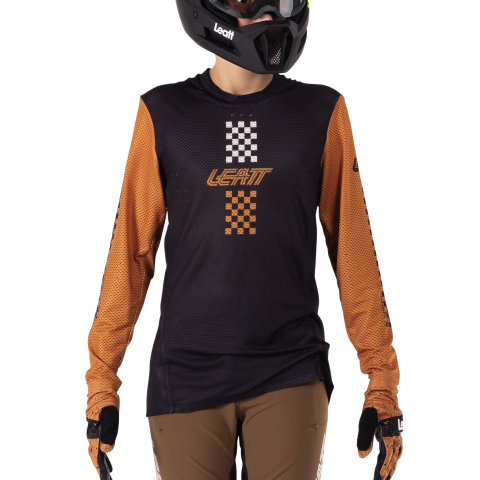 Leatt Junior's Jersey MTB Gravity 4.0-Rust-Killington Sports