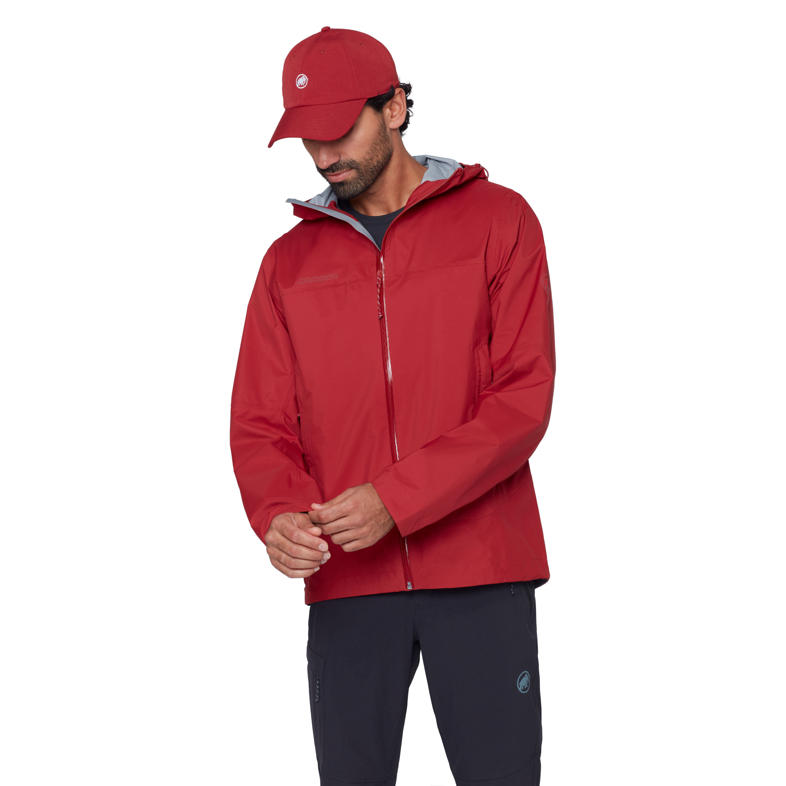 Mammut Men's Ducan HS Hooded Jacket Men-Dark Mammut Red-Killington Sports