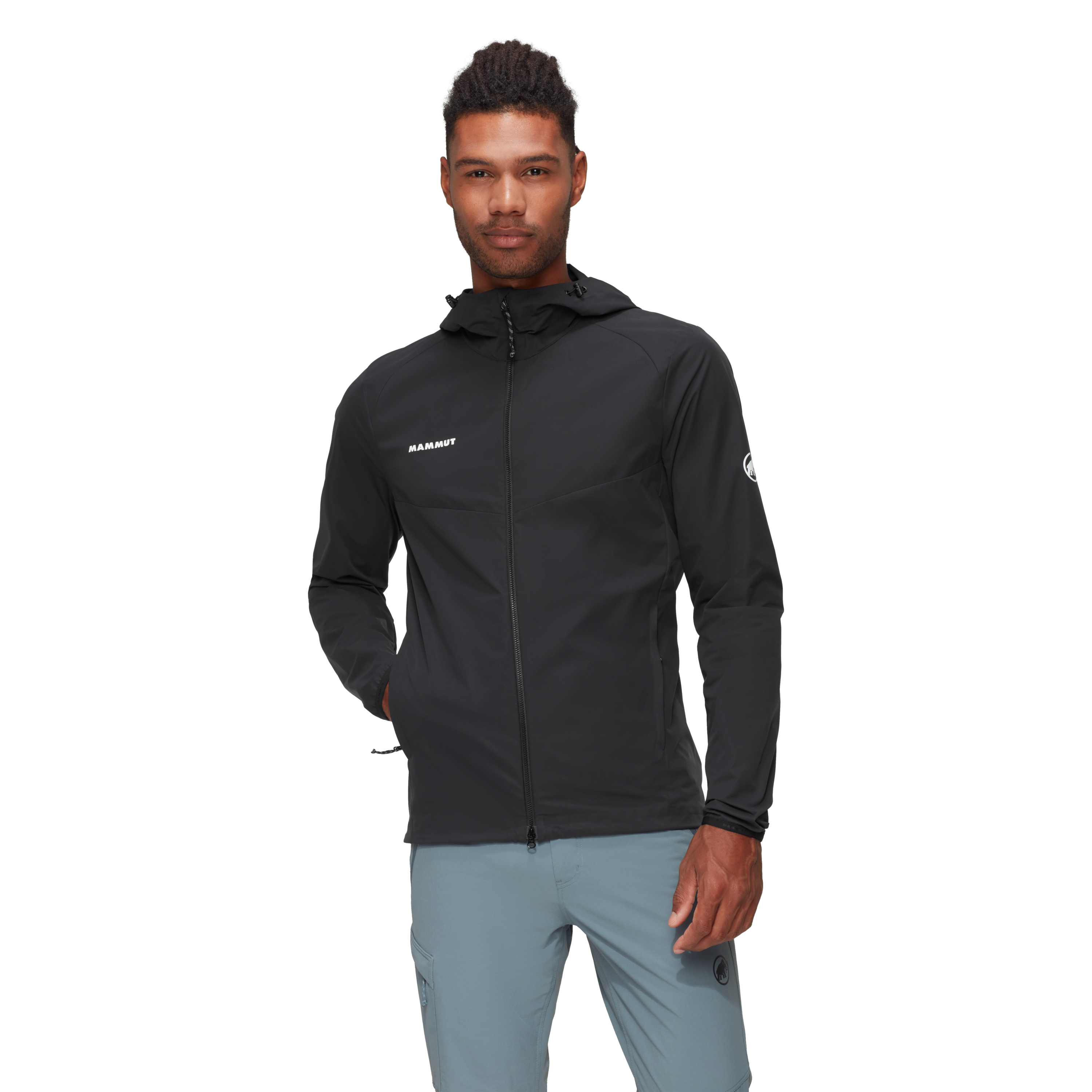 Mammut Men's Granite SO Hooded Jacket-Black-Killington Sports