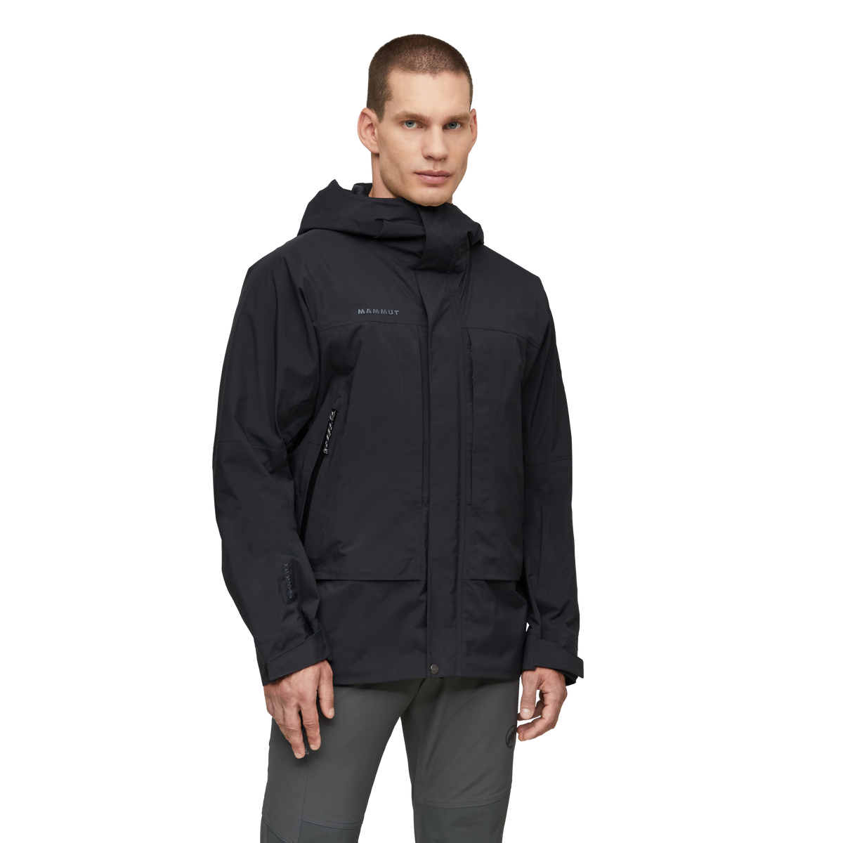 Mammut Men's Haldigrat GTX HS Thermo Hooded Jacket-Black-Killington Sports