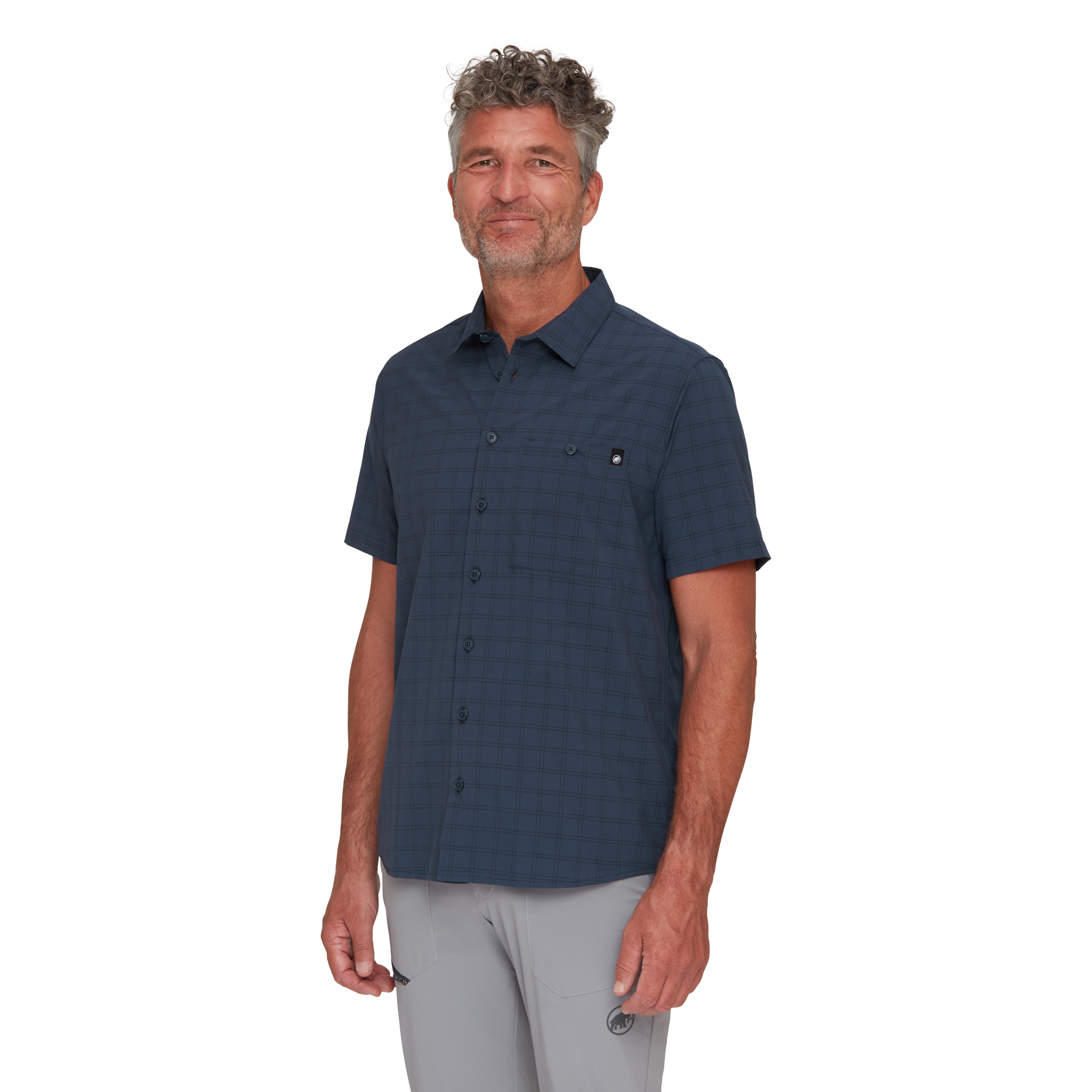Mammut Men's Lenni Shirt-Marine/Black-Killington Sports