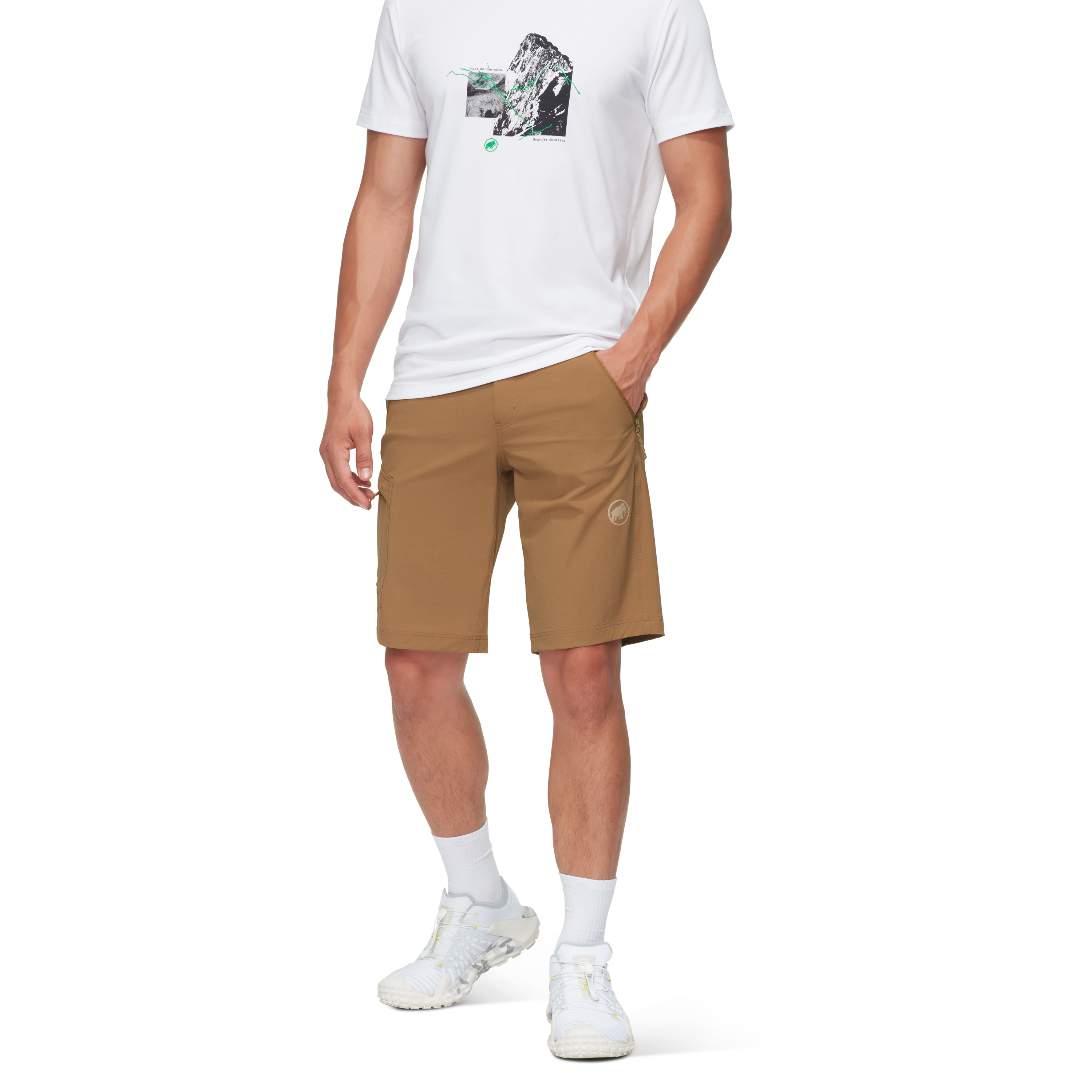 Mammut Men's Runbold IV Shorts-Claystone-Killington Sports