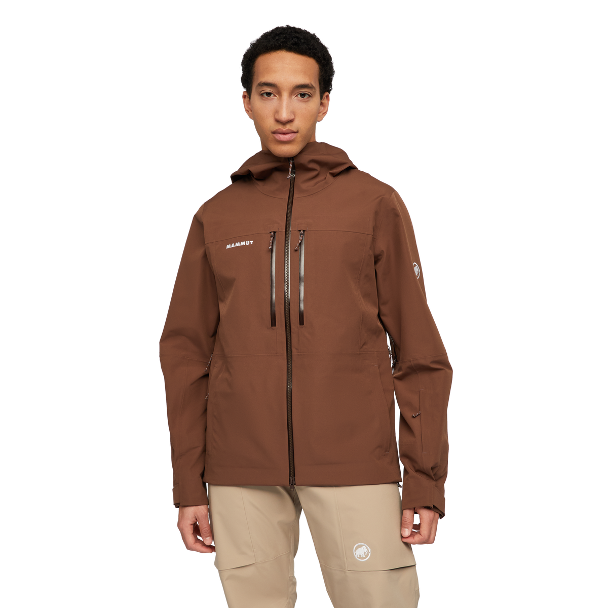 Mammut Men's Stoney HS Hooded Jacket-Soil-Killington Sports