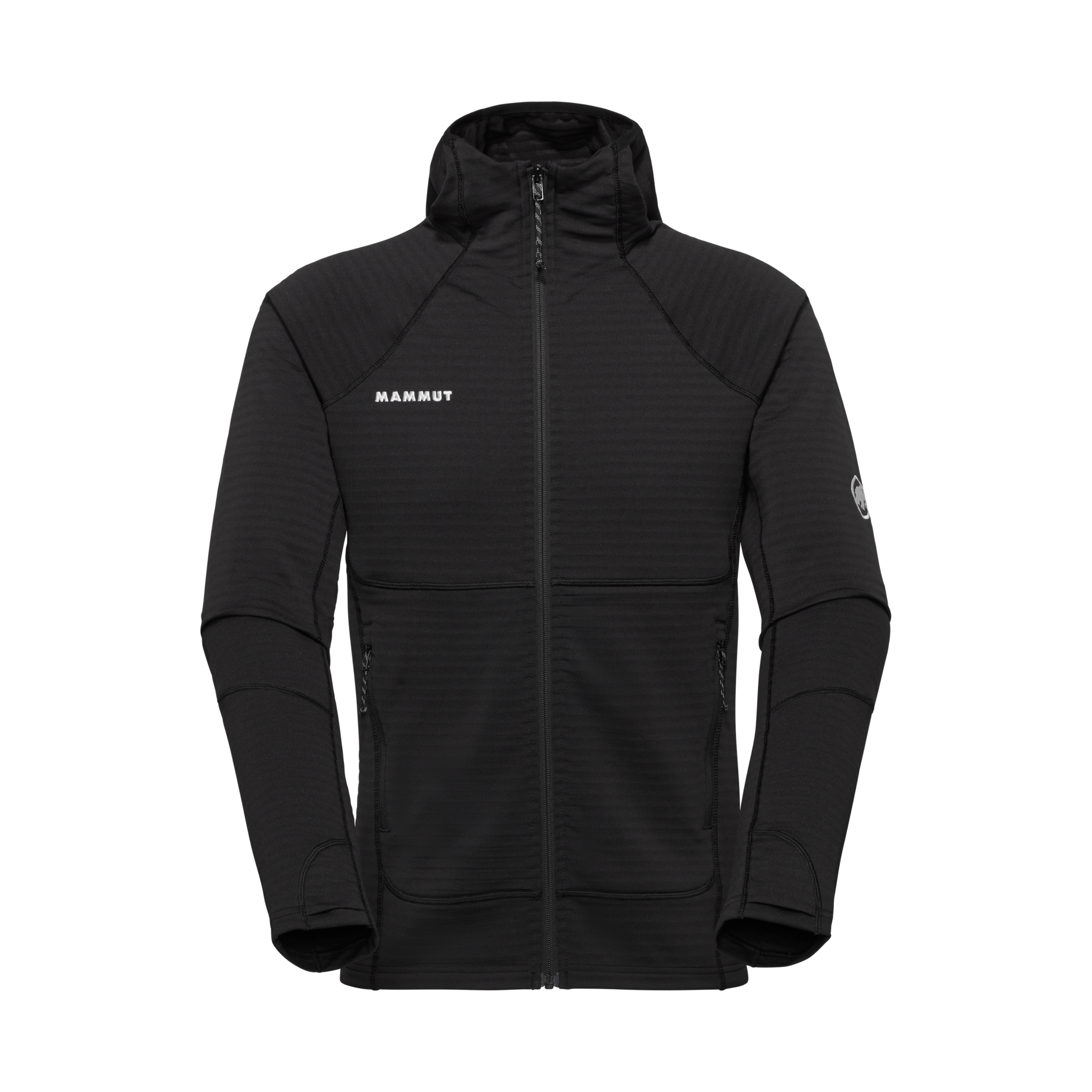 Mammut Men's Taiss ML Hooded Jacket-Black-Killington Sports