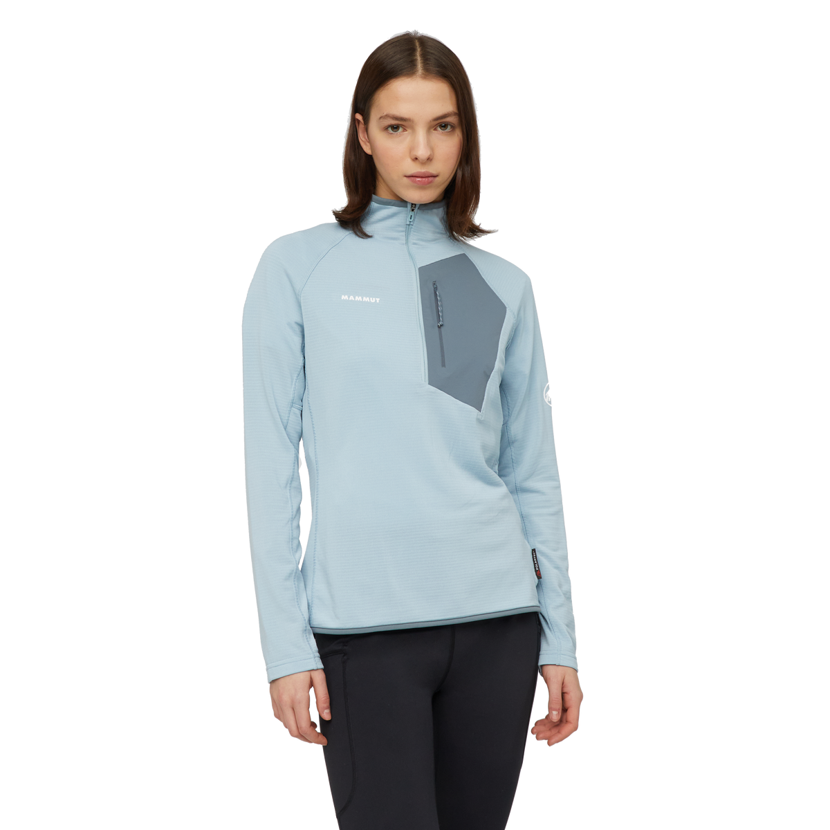 Mammut Women's Aenergy Light ML Half Zip Pull-Nebla-Strata-Killington Sports