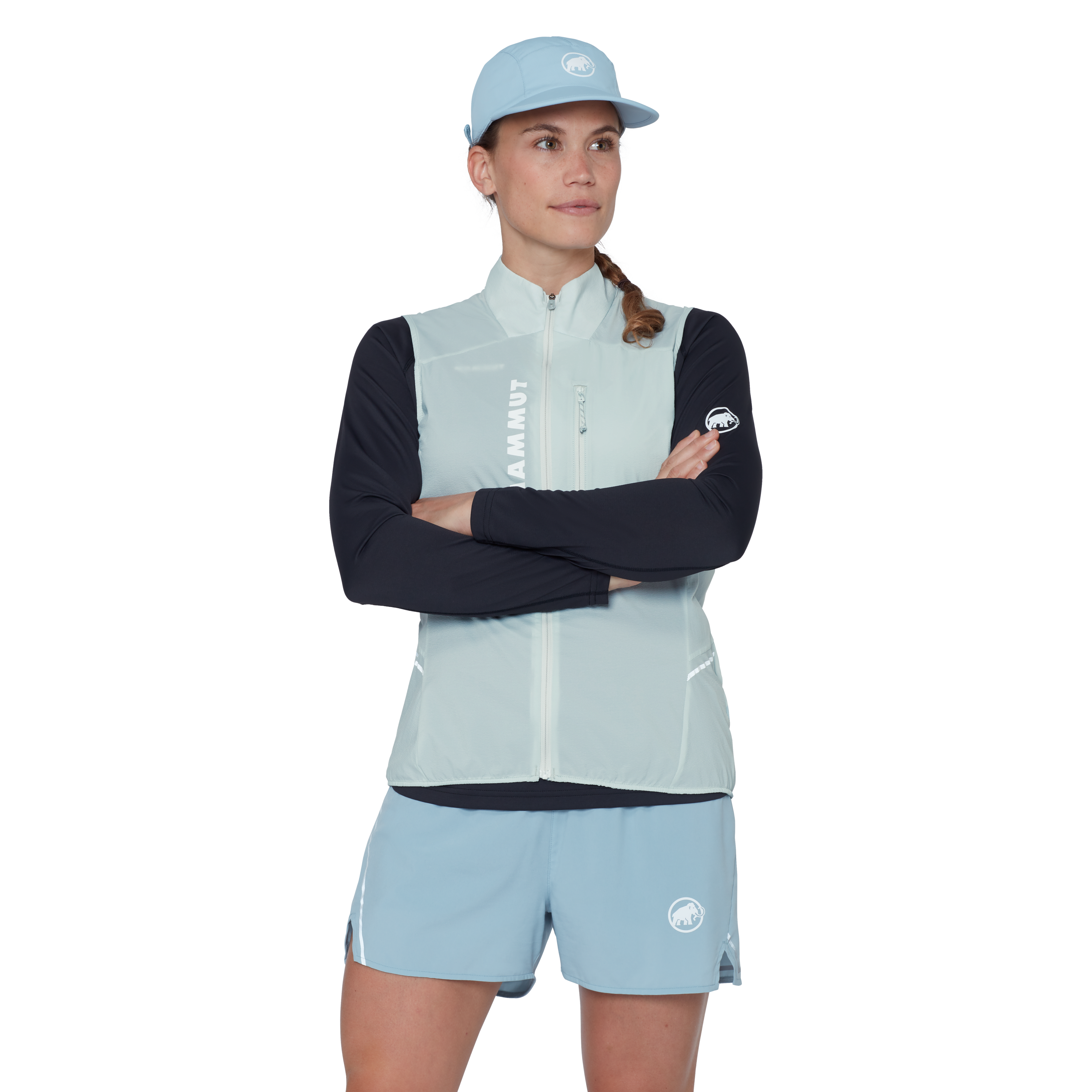 Mammut Women's Aenergy TR WB Hybrid Vest-Silver Sage-Black-Killington Sports