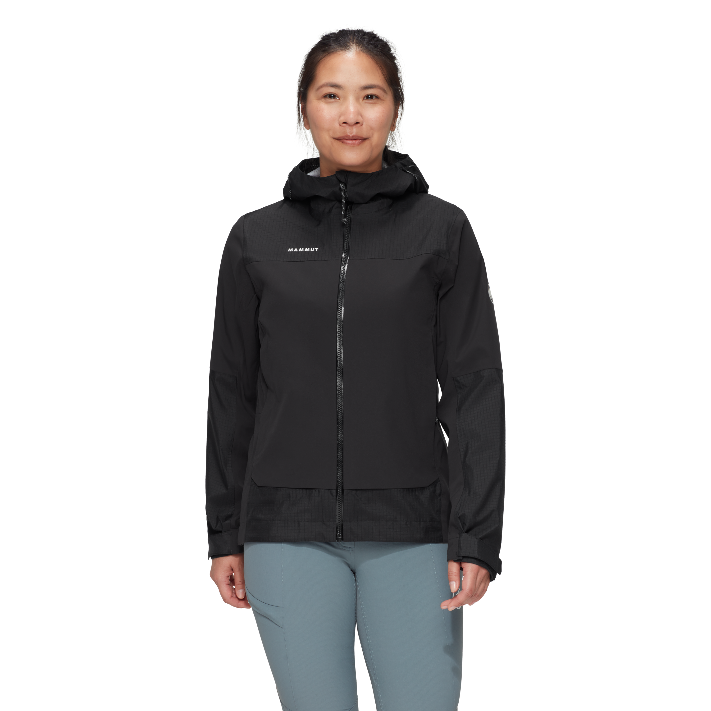 Mammut Women's Ducan Guide HS Hooded Jacket-Black-Killington Sports