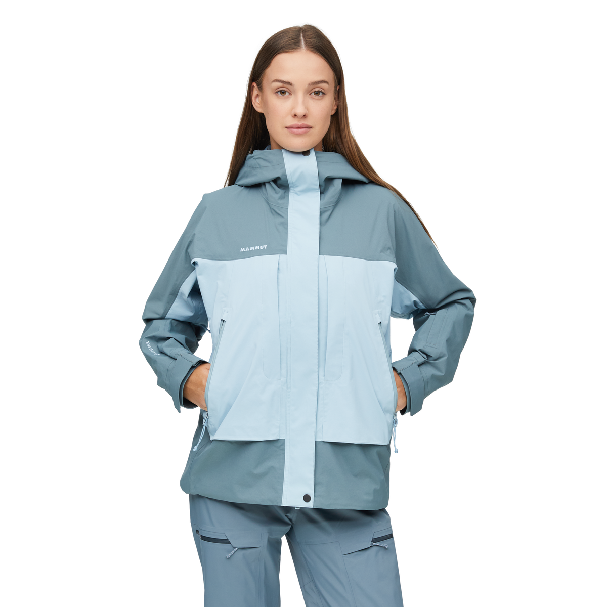Mammut Women's Haldigrat GTX HS Thermo Hooded Jacket-Nebla-Strata-Killington Sports