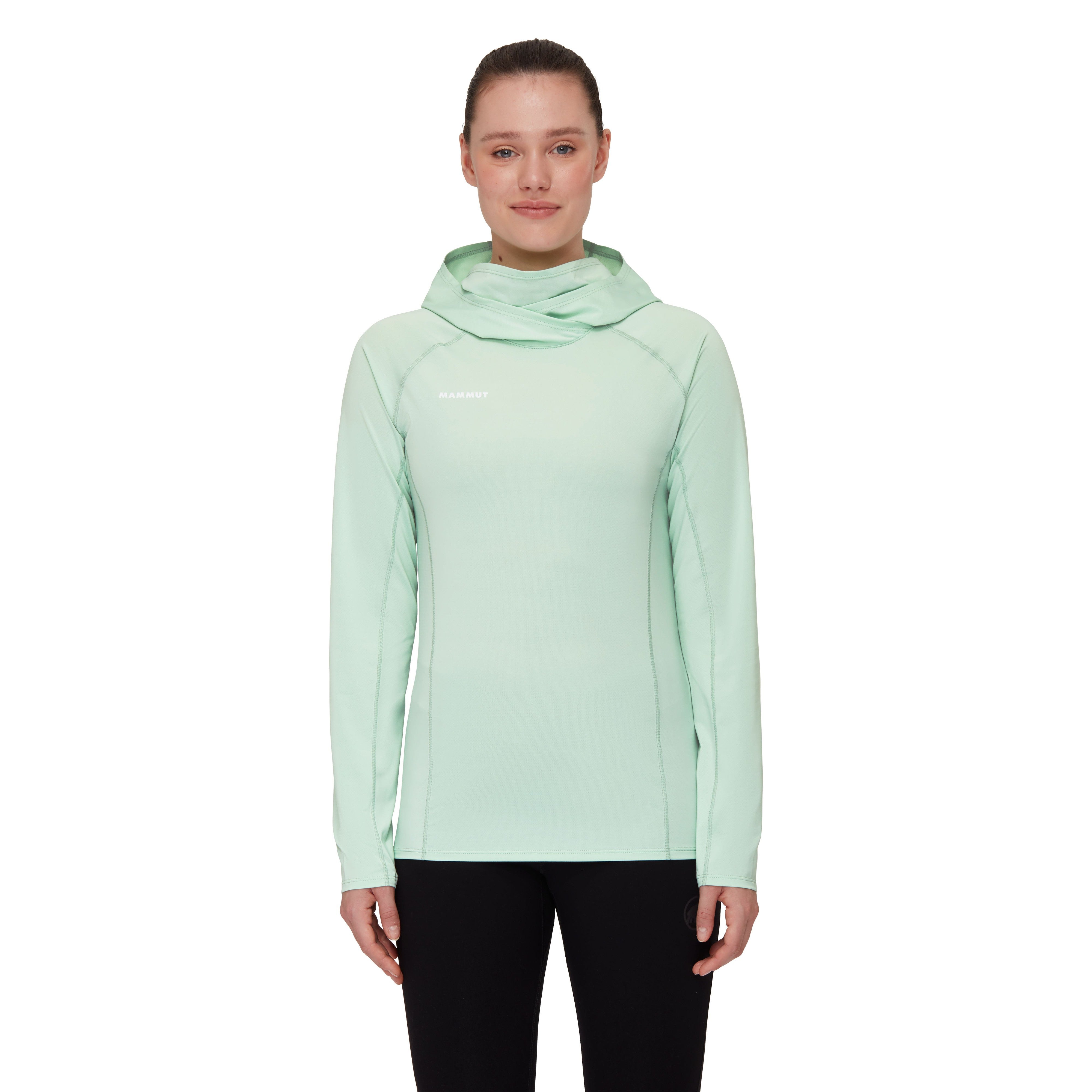 Mammut Women's Selun FL Sun Hoody-Neo Mint-Killington Sports