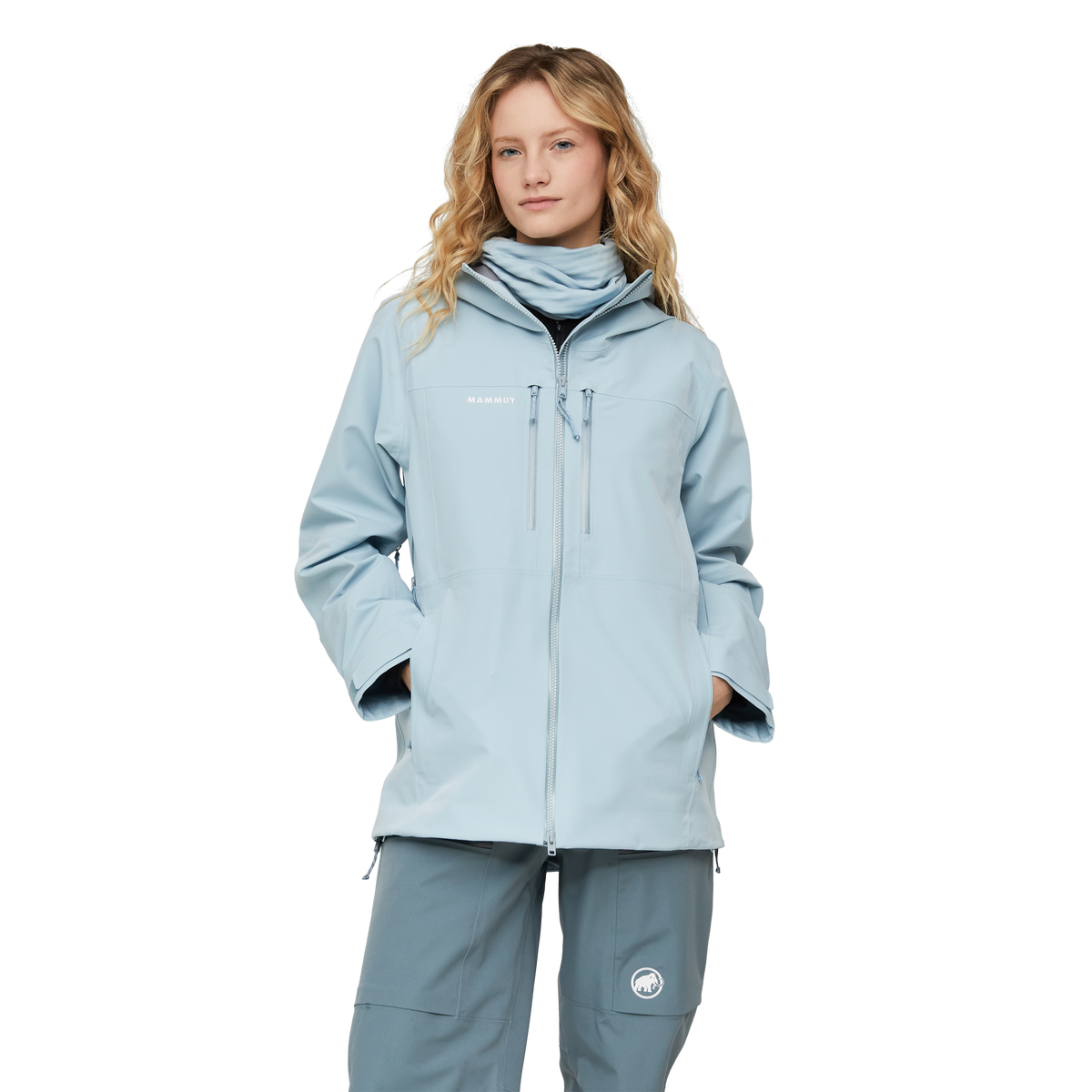 Mammut Women's Stoney HS Hooded Jacket-Nebla-Killington Sports